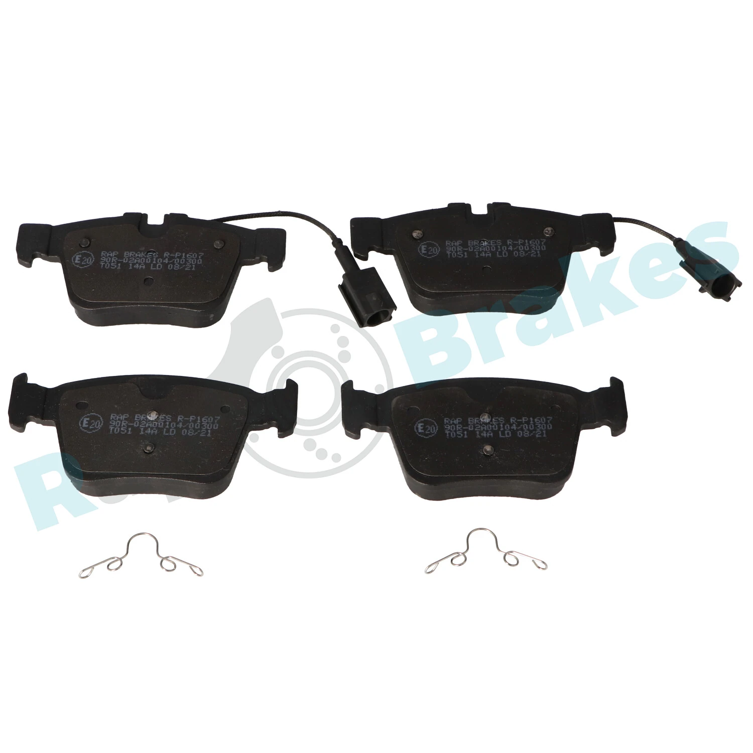 Brake Pad Set, disc brake R-P1607