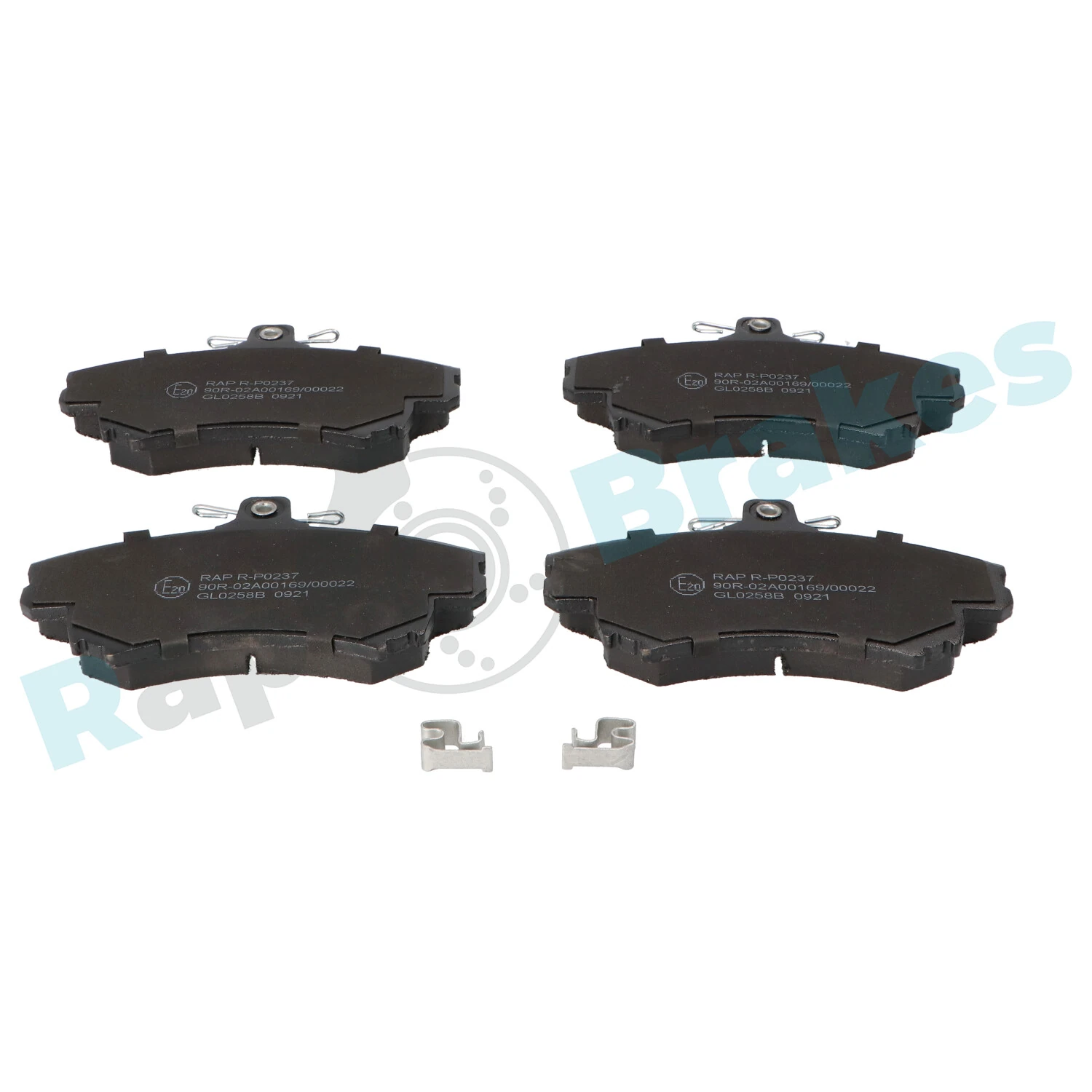 Brake Pad Set, disc brake R-P0237