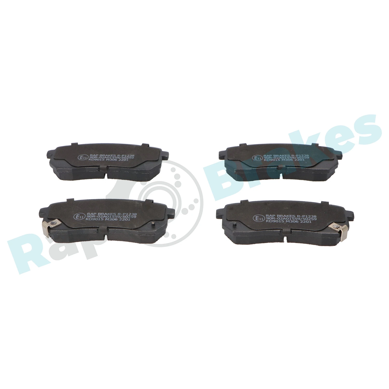Brake Pad Set, disc brake R-P1238