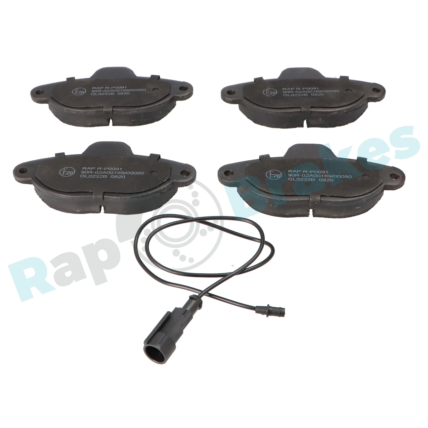 Brake Pad Set, disc brake R-P0091