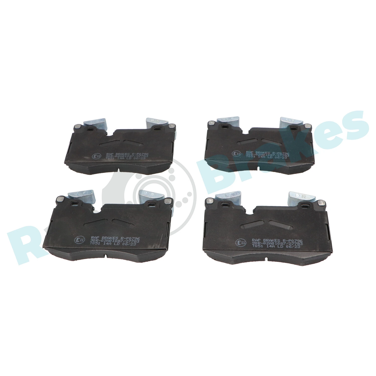 Brake Pad Set, disc brake R-P0796