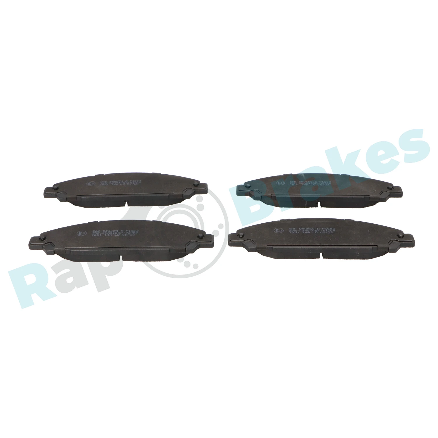 Brake Pad Set, disc brake R-P1603