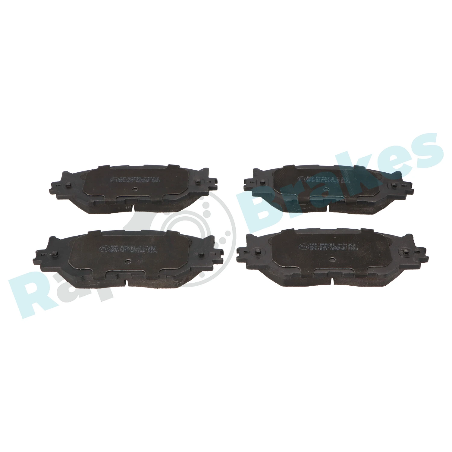 Brake Pad Set, disc brake R-P1202