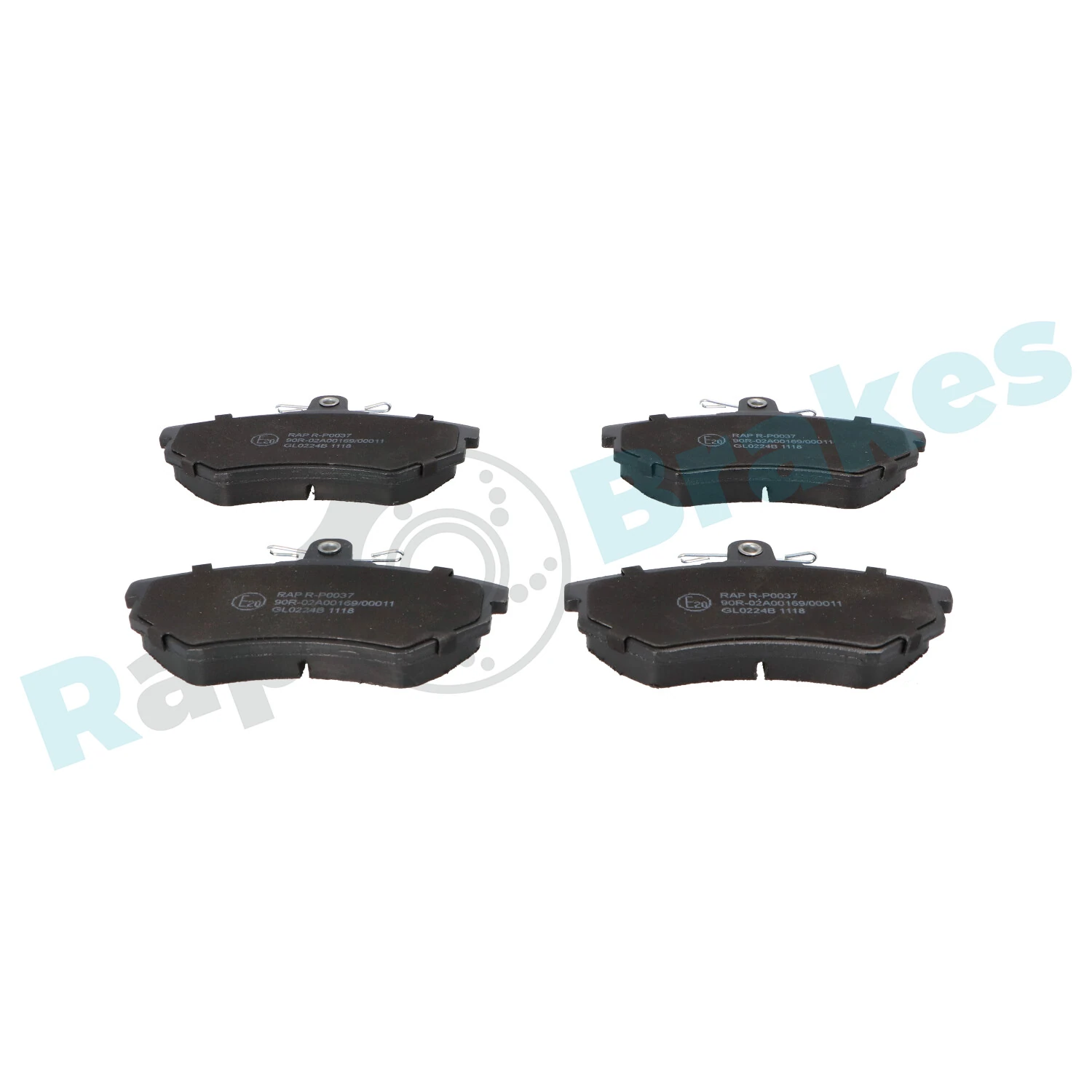 Brake Pad Set, disc brake R-P0037
