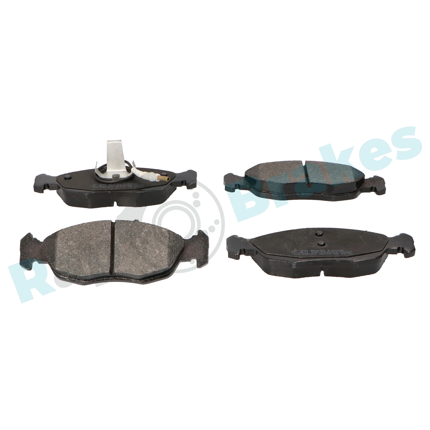 Brake Pad Set, disc brake R-P0080