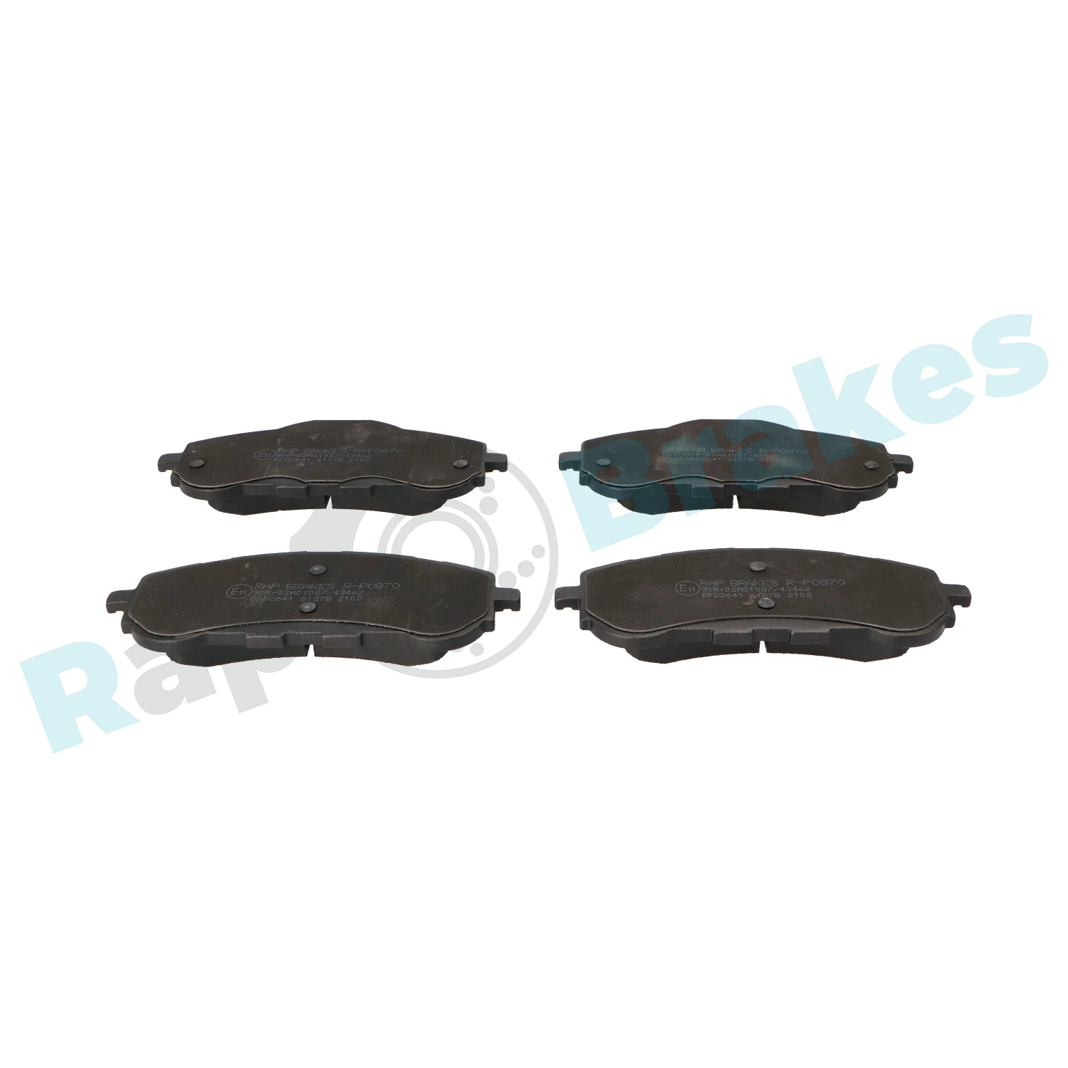 Brake Pad Set, disc brake R-P0870