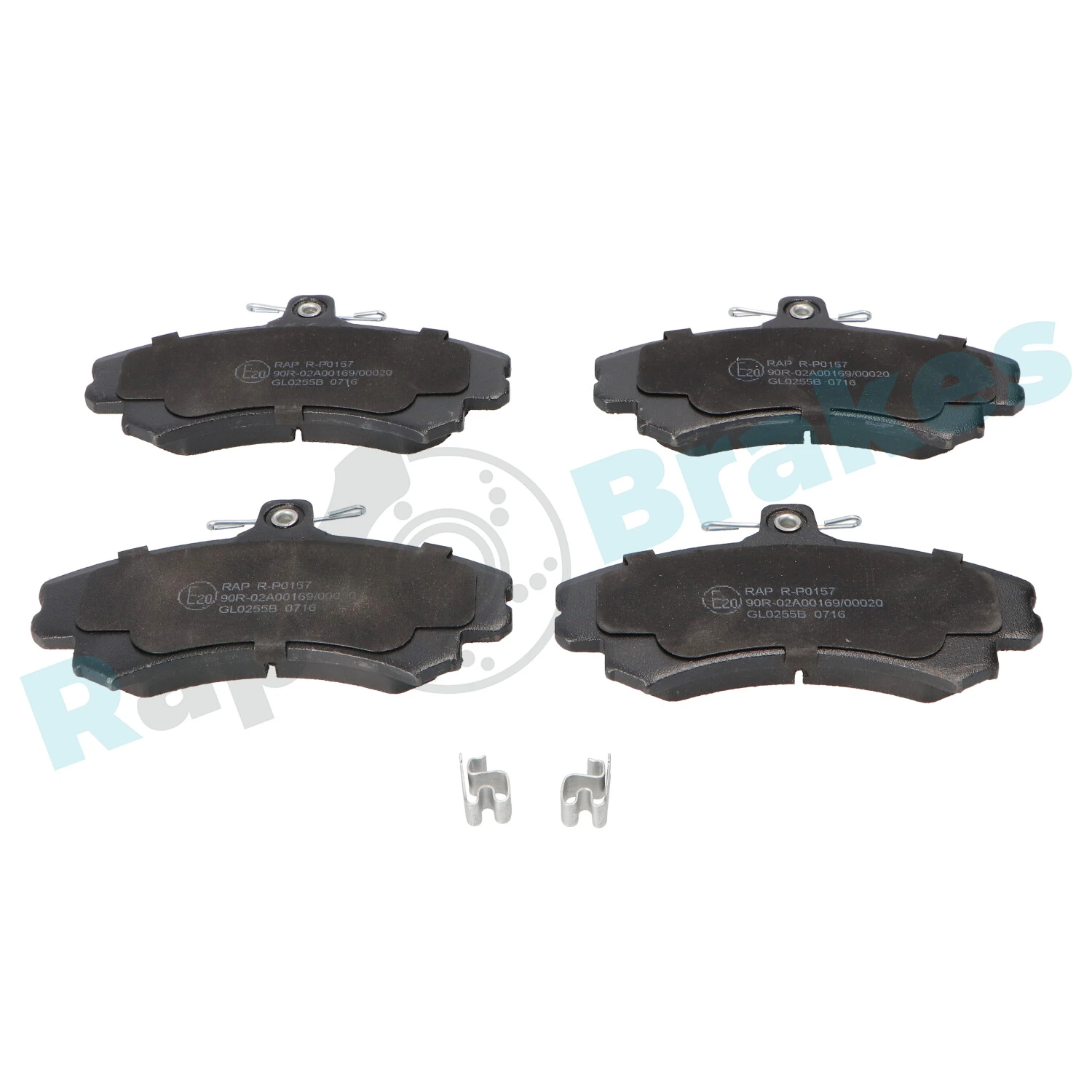 Brake Pad Set, disc brake R-P0157