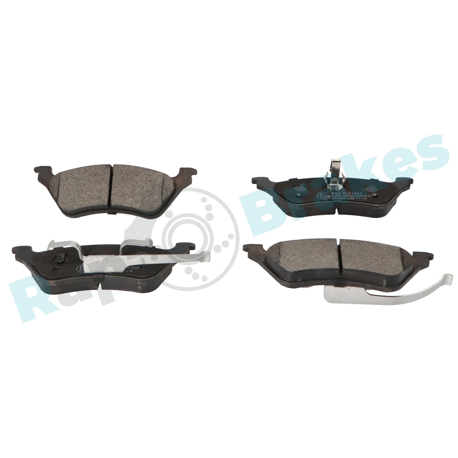 Brake Pad Set, disc brake R-P1403