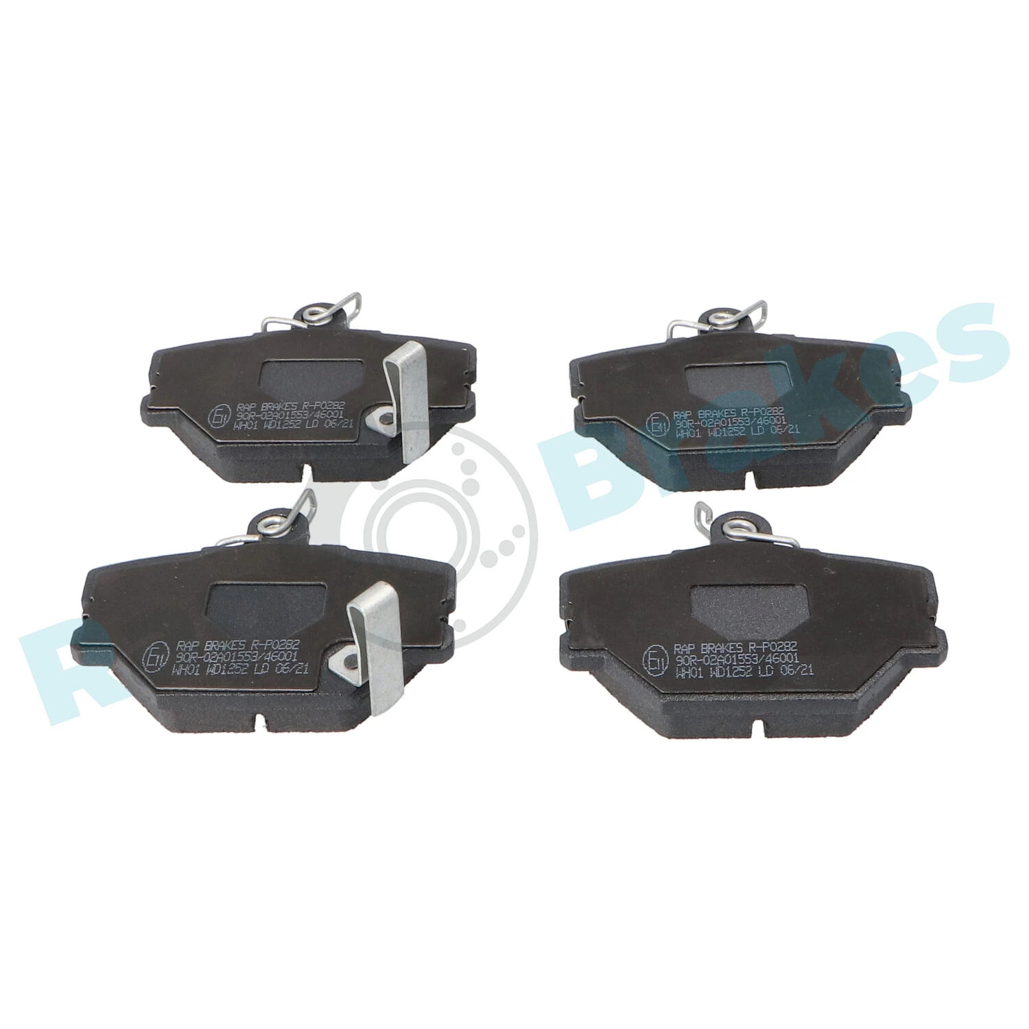 Brake Pad Set, disc brake R-P0282