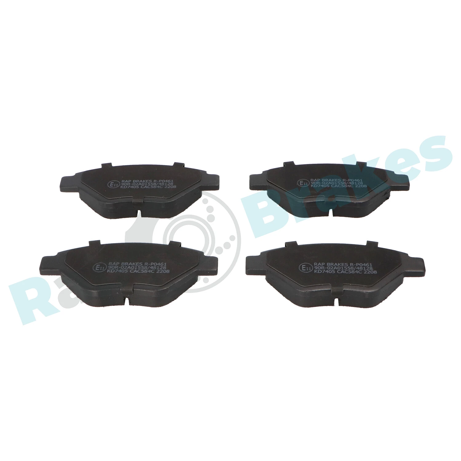 Brake Pad Set, disc brake R-P0461