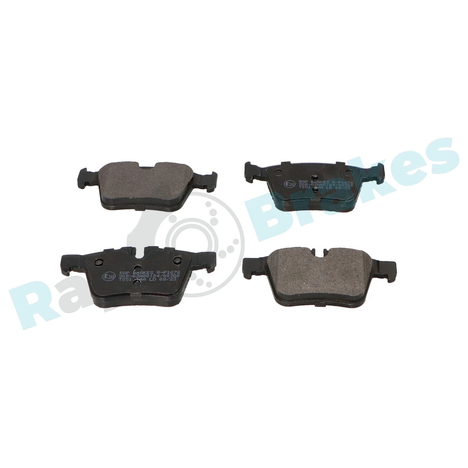 Bremsbelagsatz, Scheibenbremse R-P1676