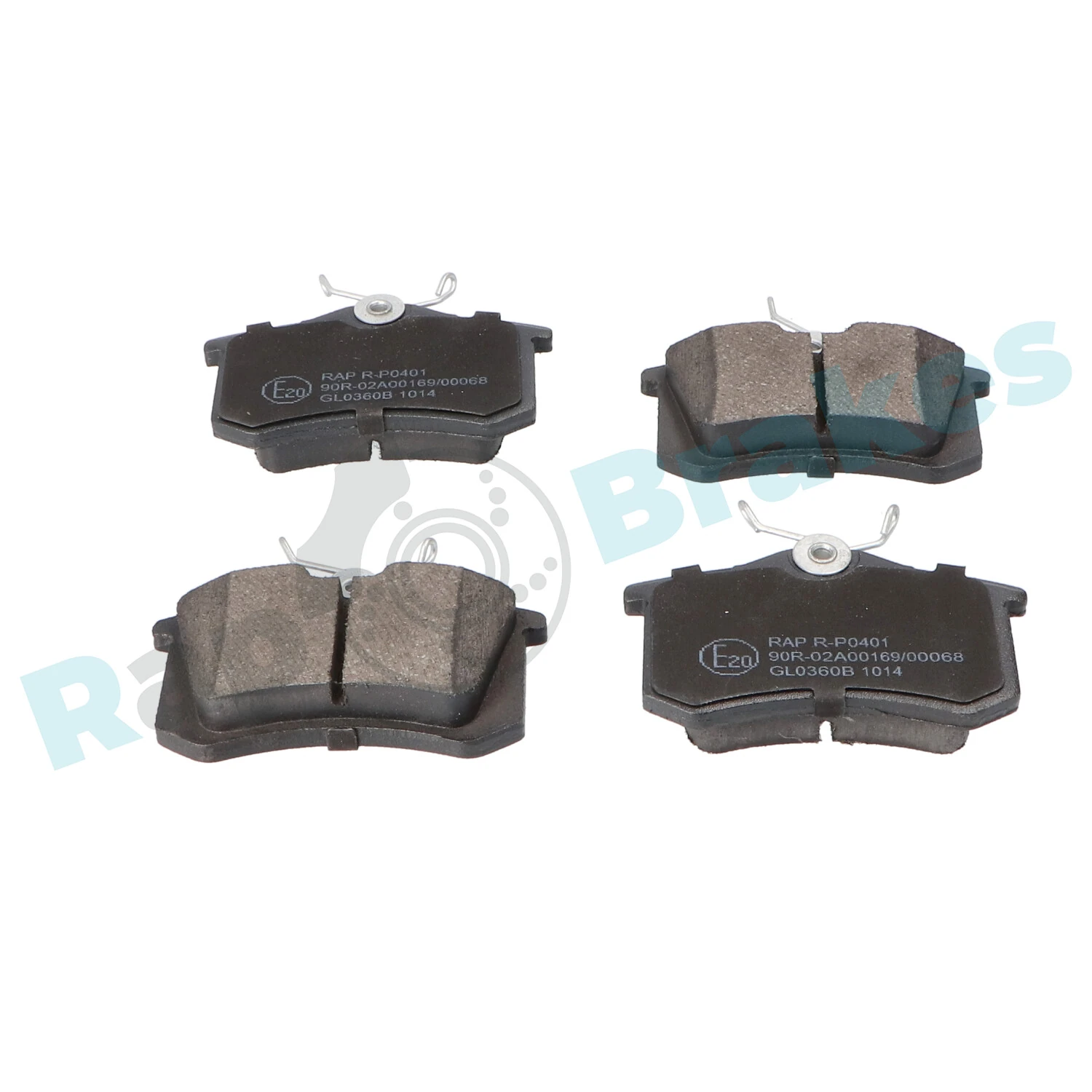 Brake Pad Set, disc brake R-P0401