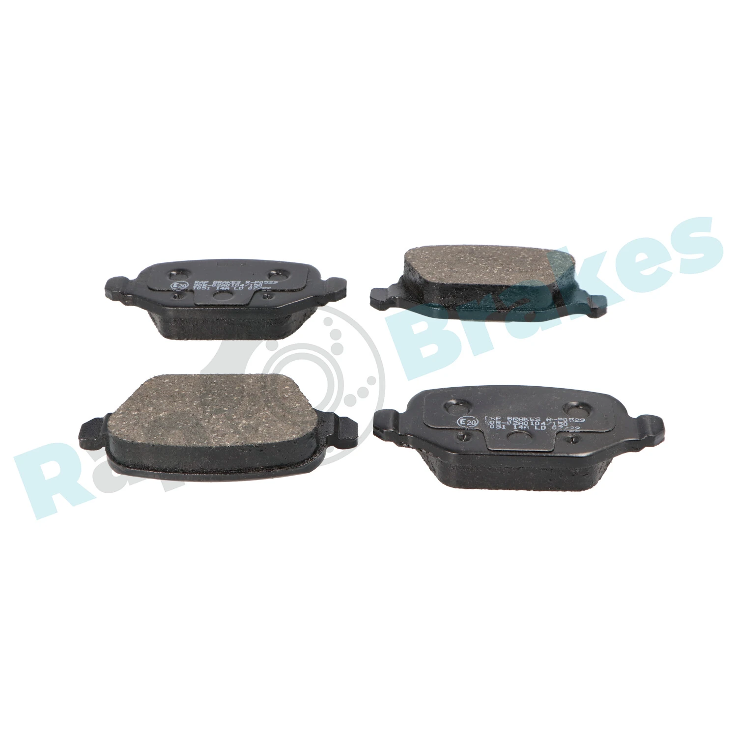 Brake Pad Set, disc brake R-P0529
