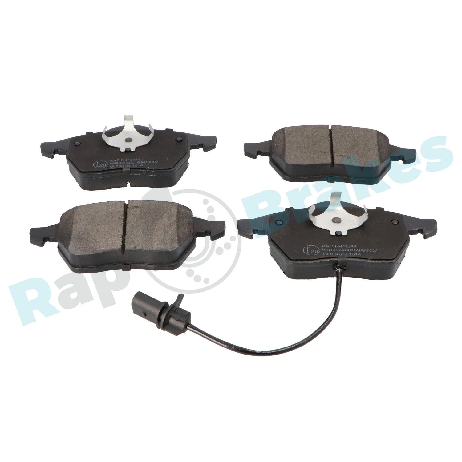 Brake Pad Set, disc brake R-P0344