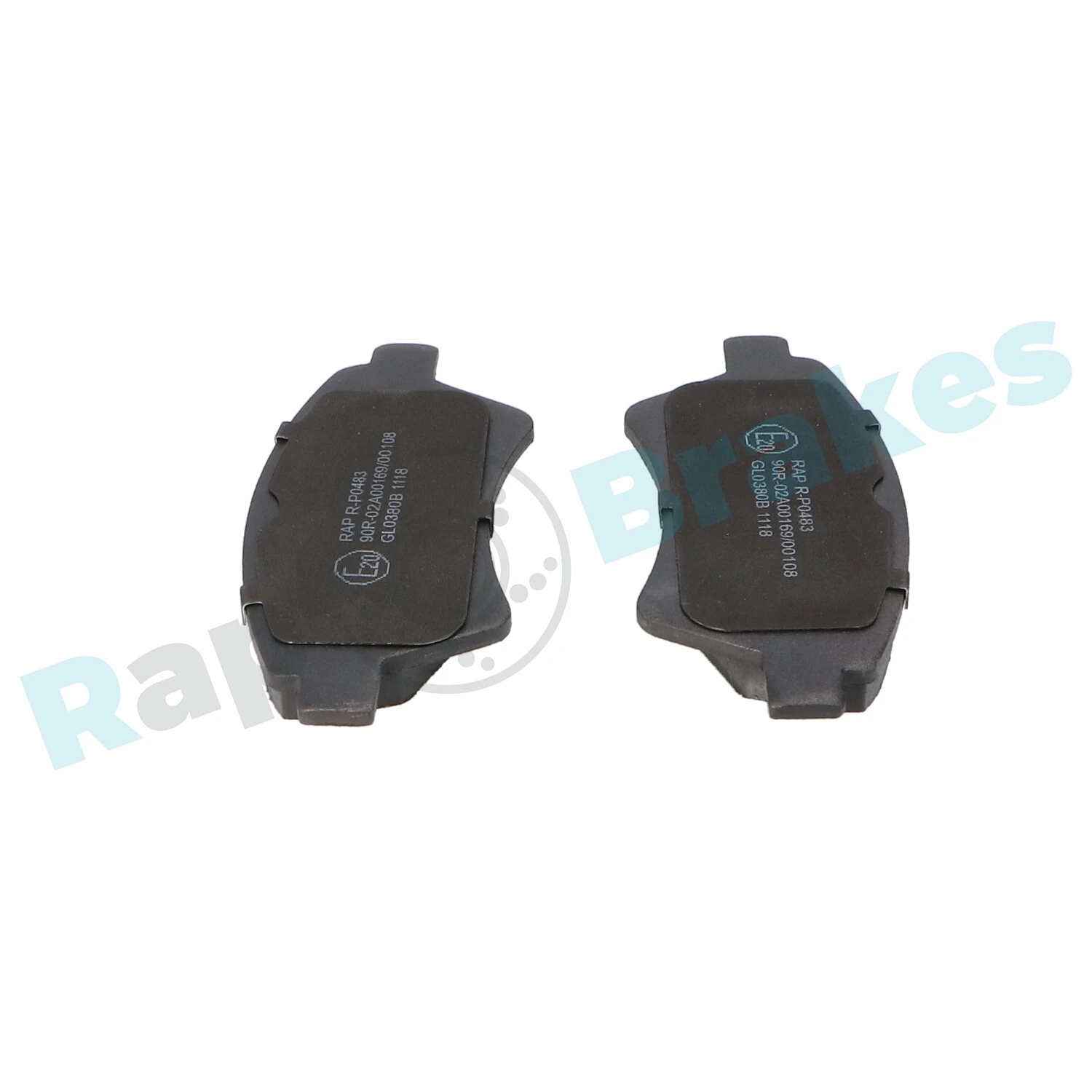 Brake Pad Set, disc brake R-P0483
