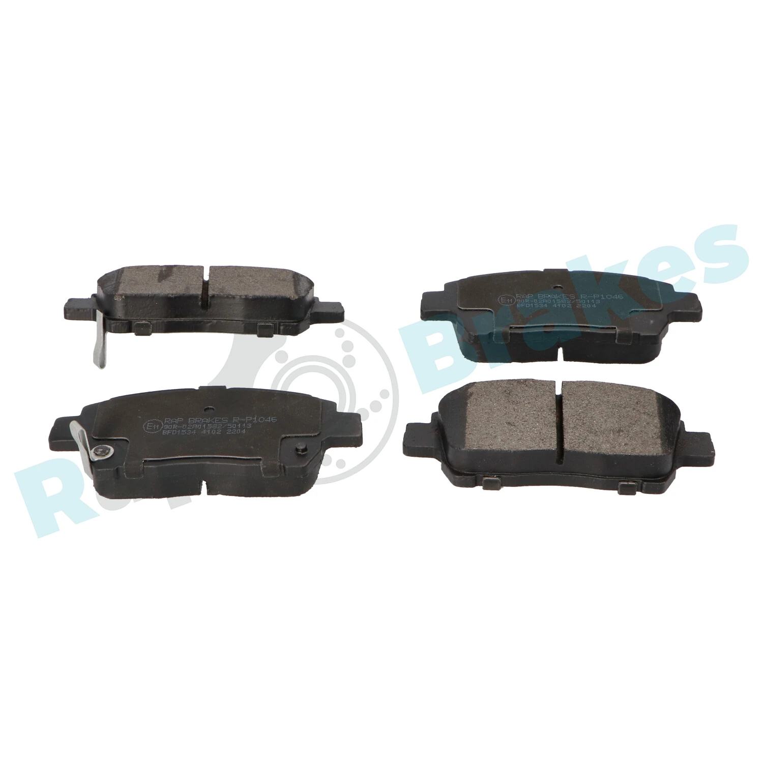 Brake Pad Set, disc brake R-P1046