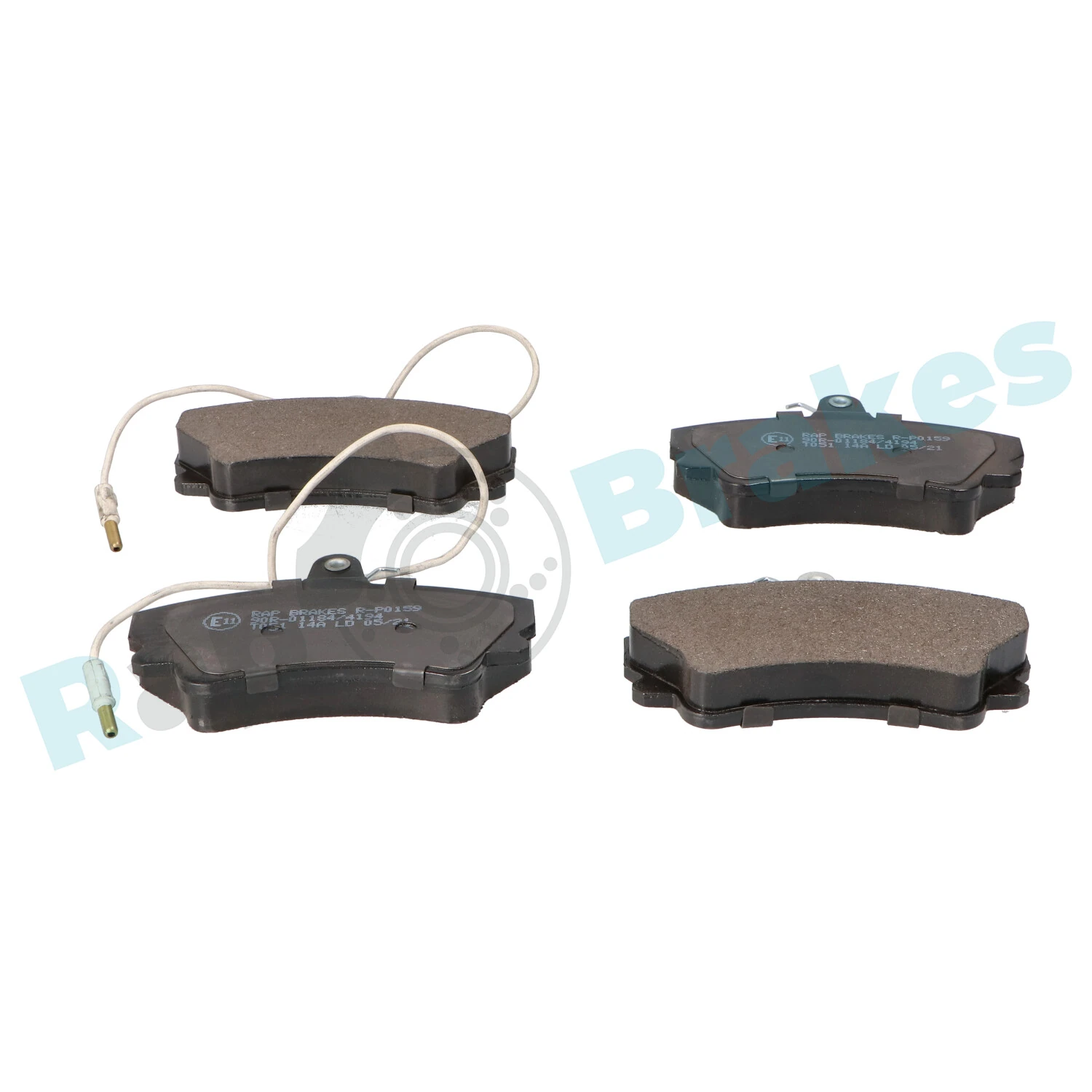 Brake Pad Set, disc brake R-P0159