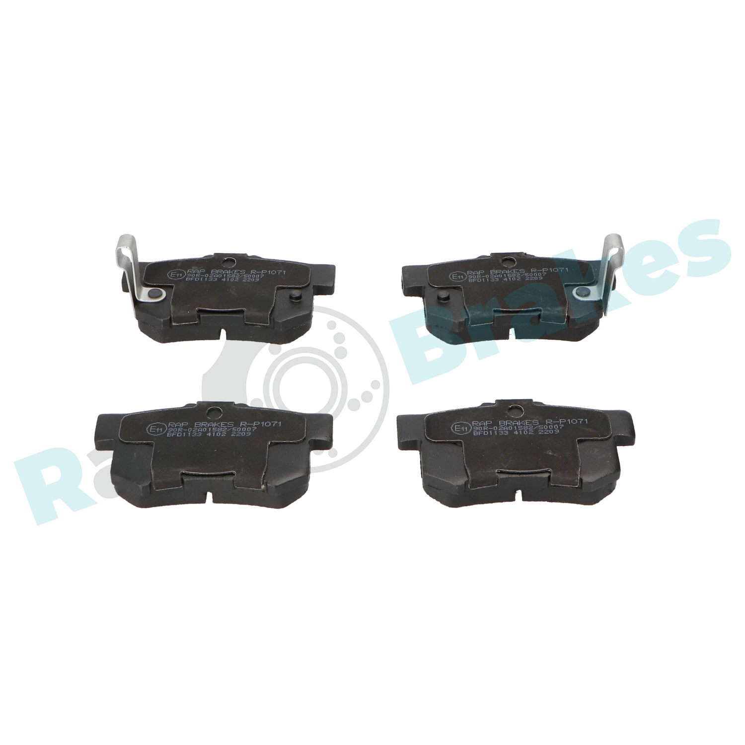 Brake Pad Set, disc brake R-P1071