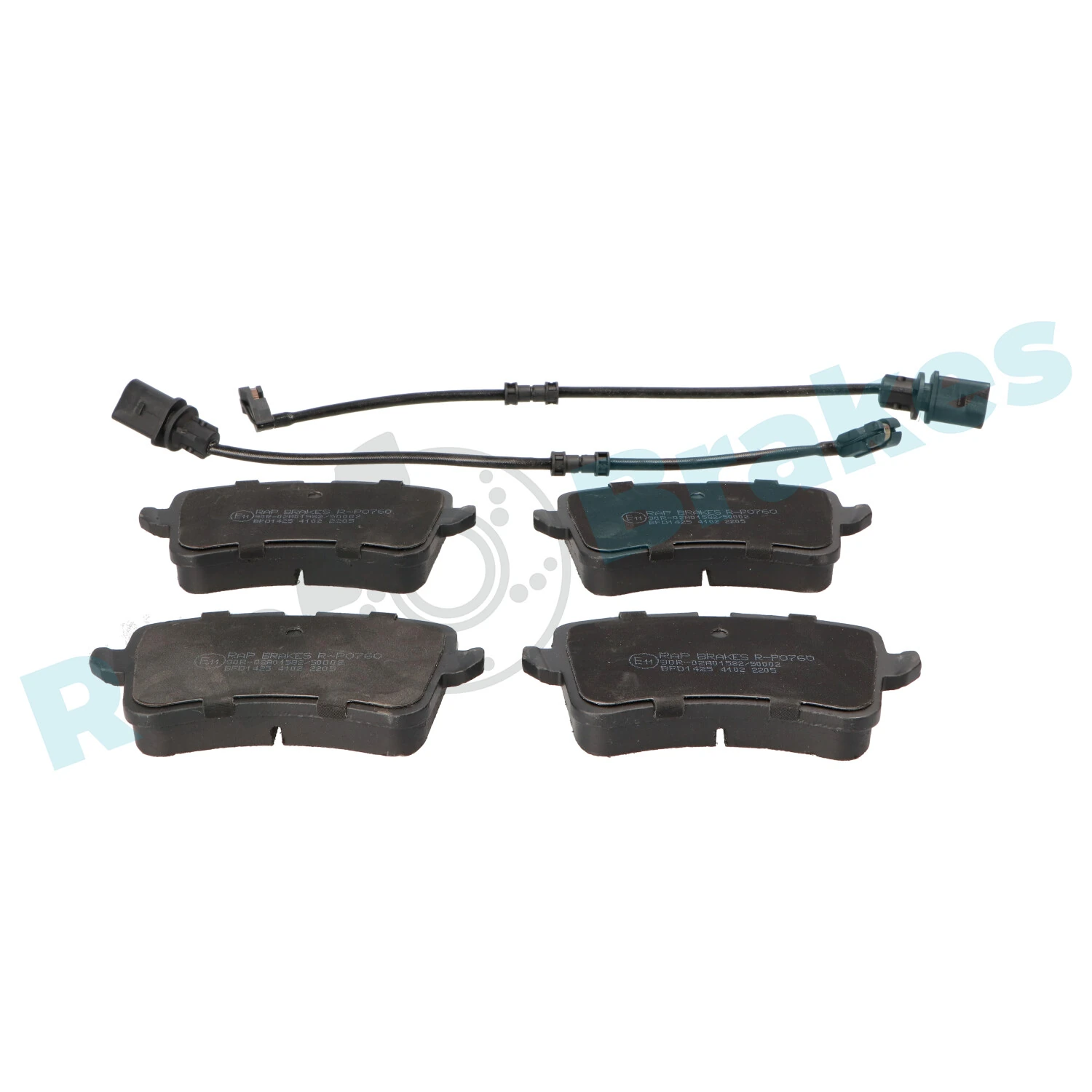 Brake Pad Set, disc brake R-P0760