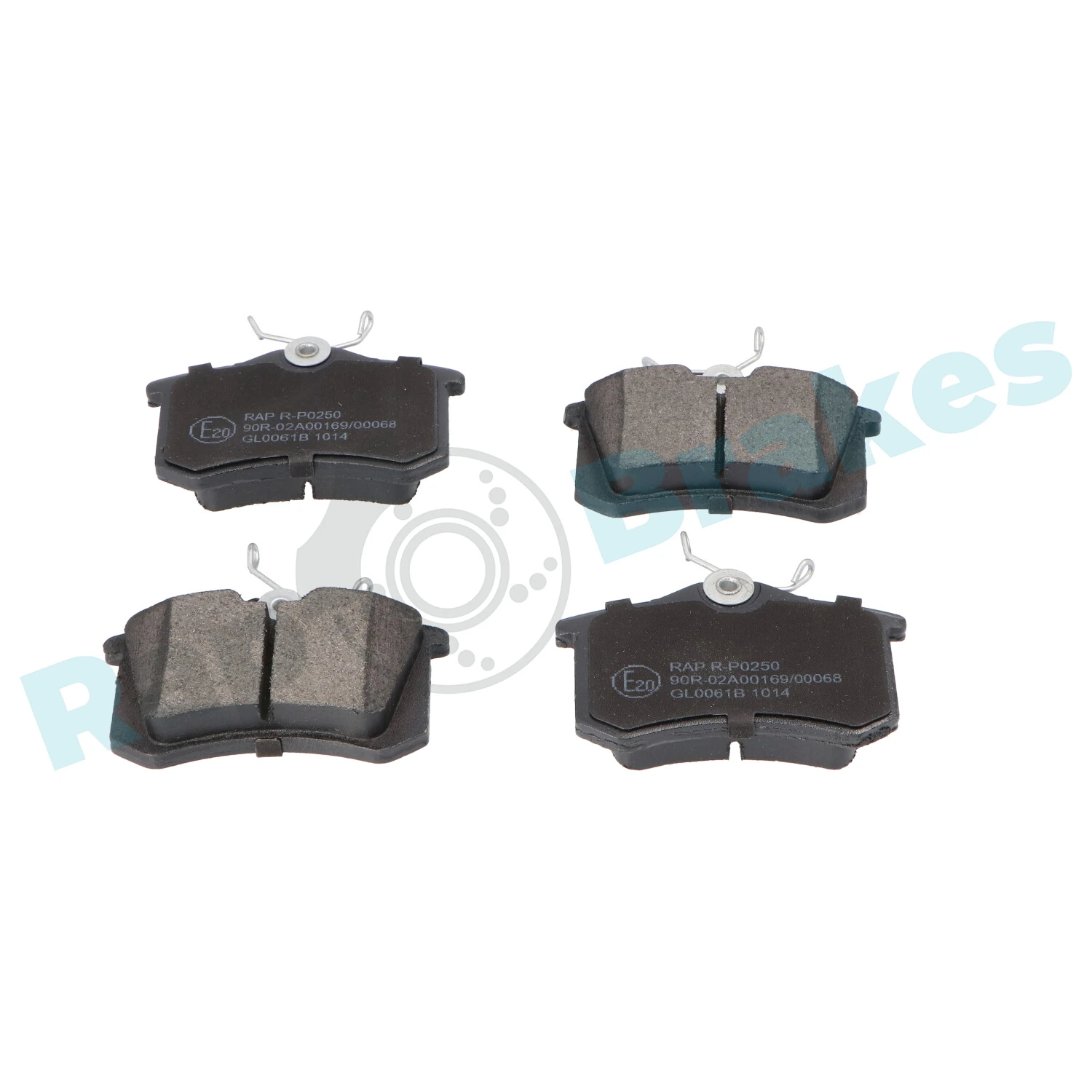 Brake Pad Set, disc brake R-P0250