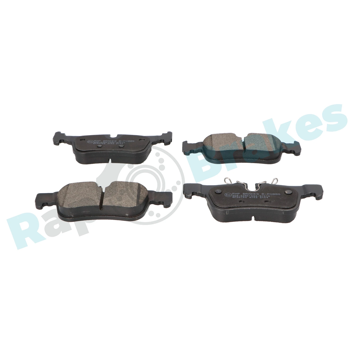 Brake Pad Set, disc brake R-P0886