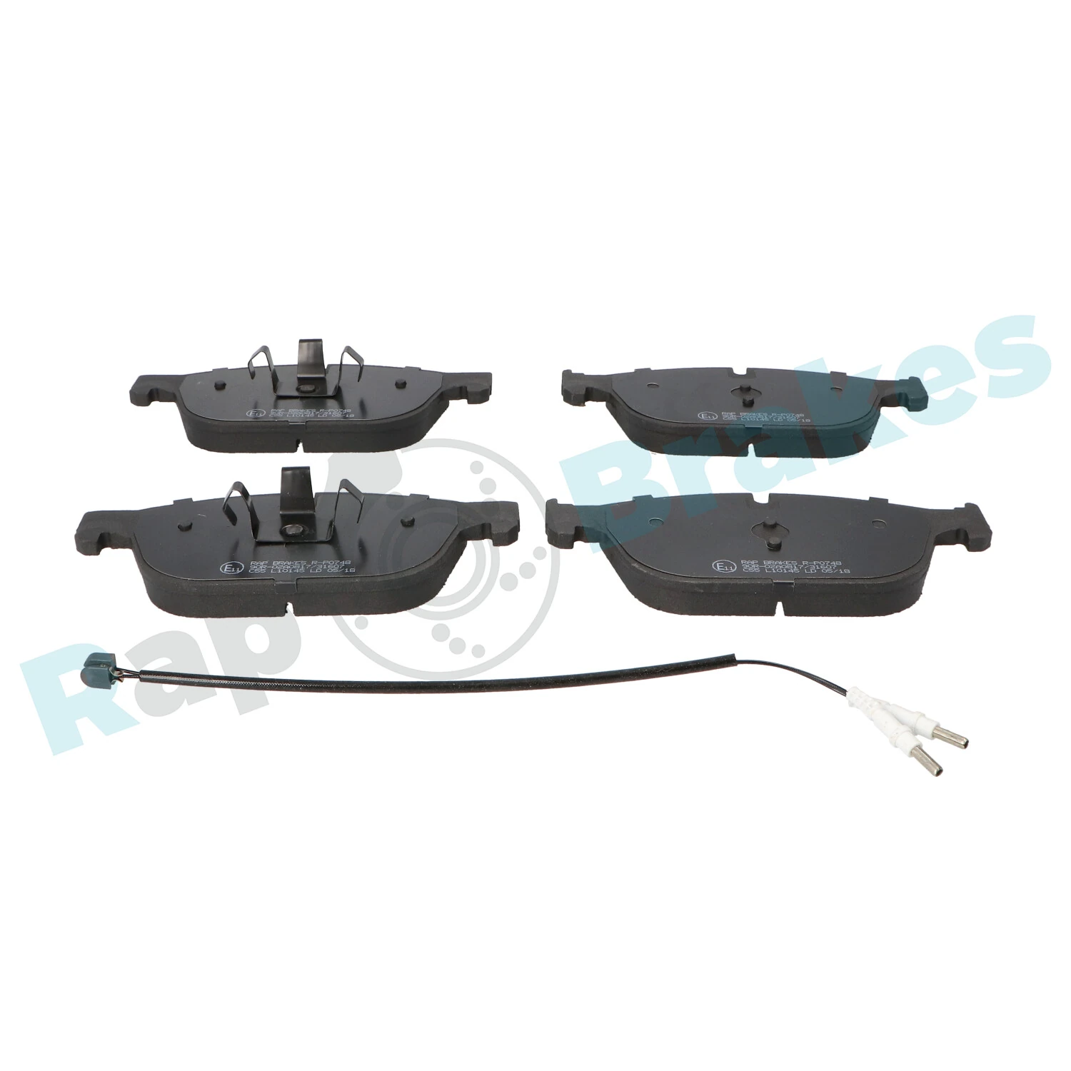 Brake Pad Set, disc brake R-P0748