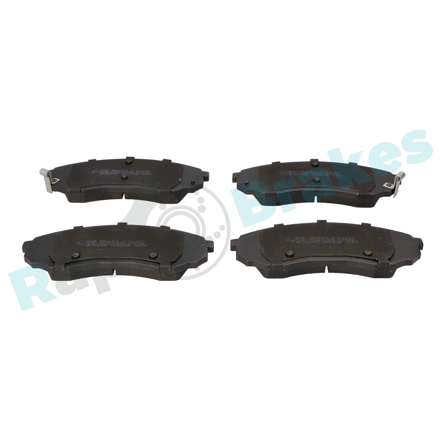 Brake Pad Set, disc brake R-P1237