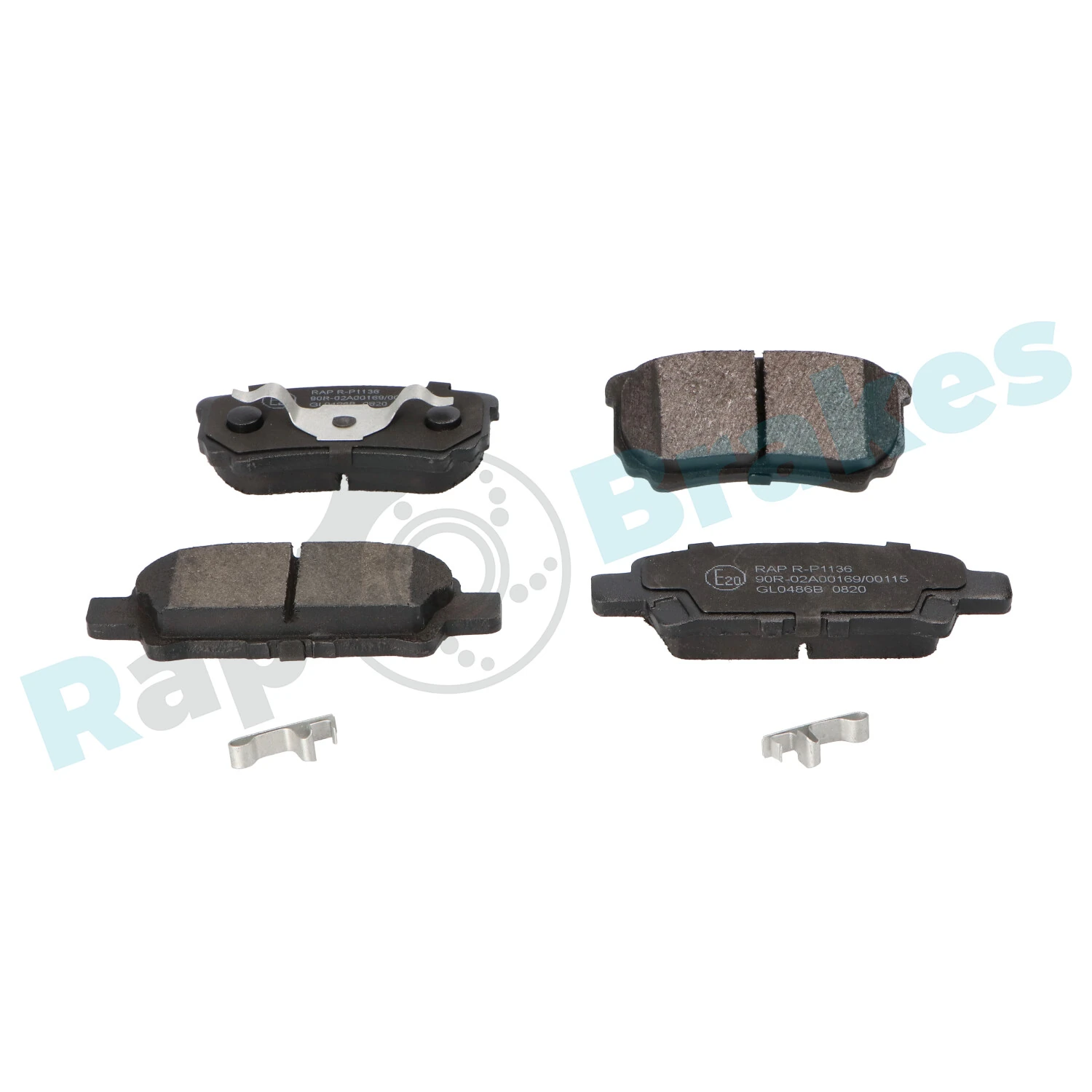 Brake Pad Set, disc brake R-P1136