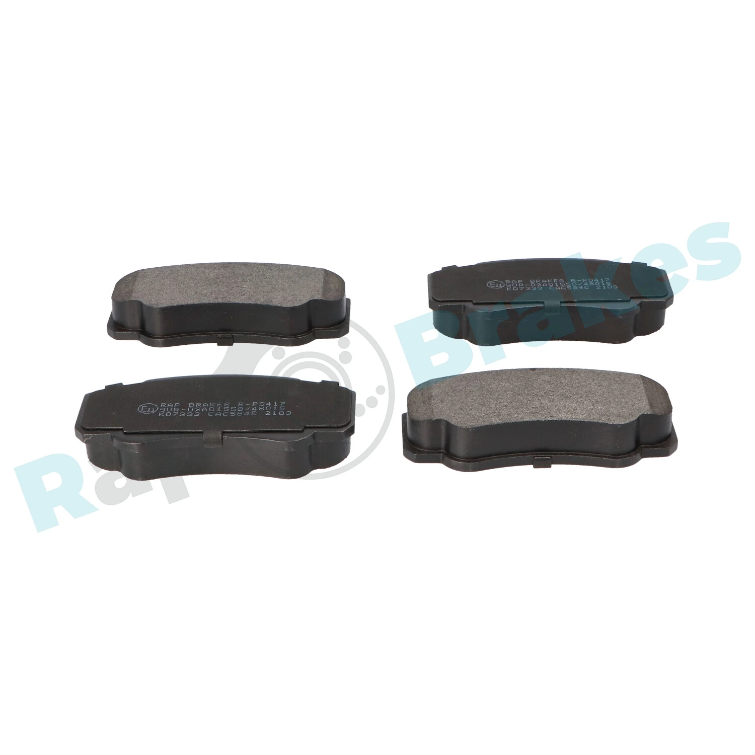 Brake Pad Set, disc brake R-P0417