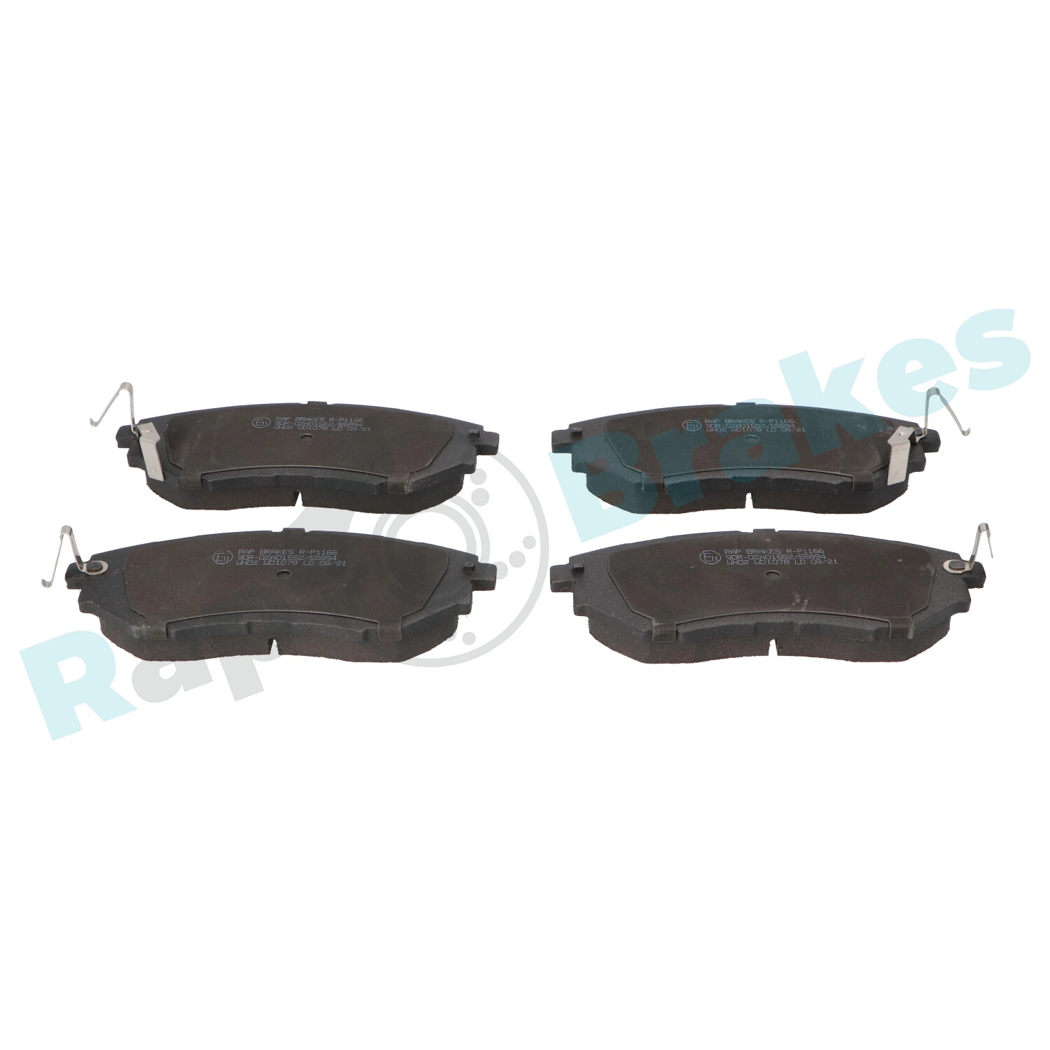 Brake Pad Set, disc brake R-P1166
