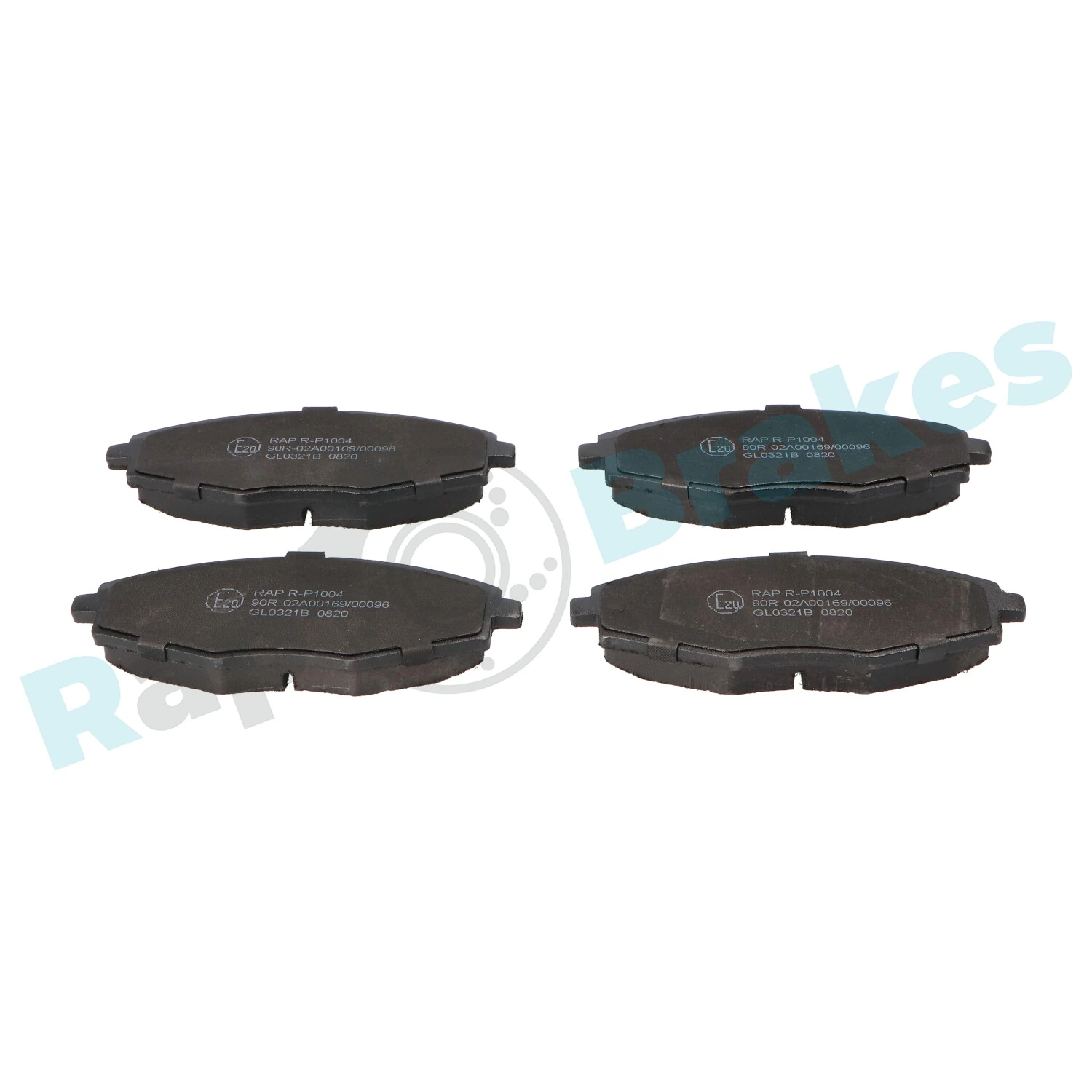 Brake Pad Set, disc brake R-P1004