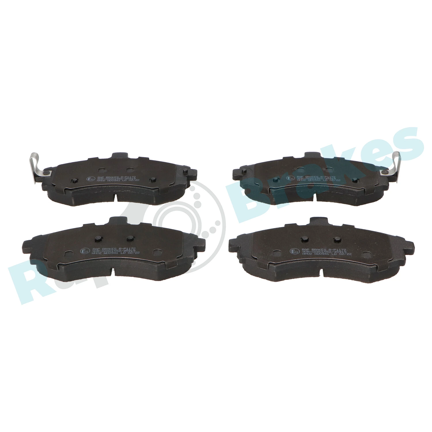 Brake Pad Set, disc brake R-P1172