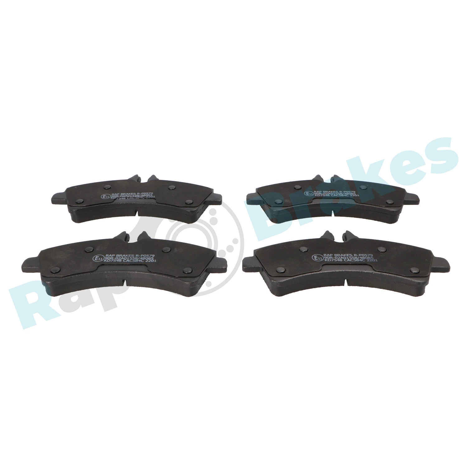 Brake Pad Set, disc brake R-P0579