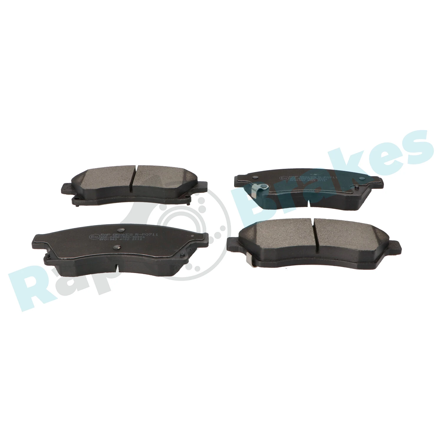 Brake Pad Set, disc brake R-P0711