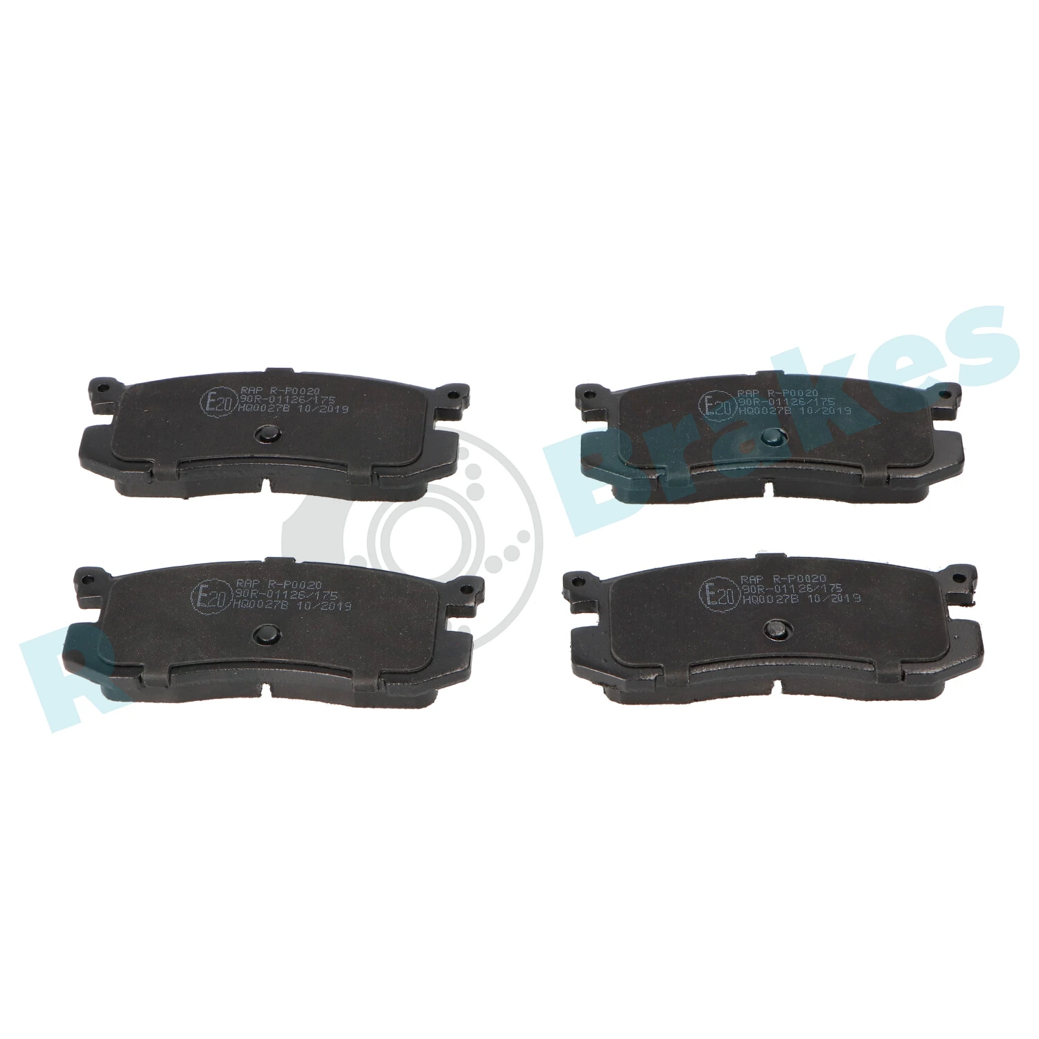 Brake Pad Set, disc brake R-P0020