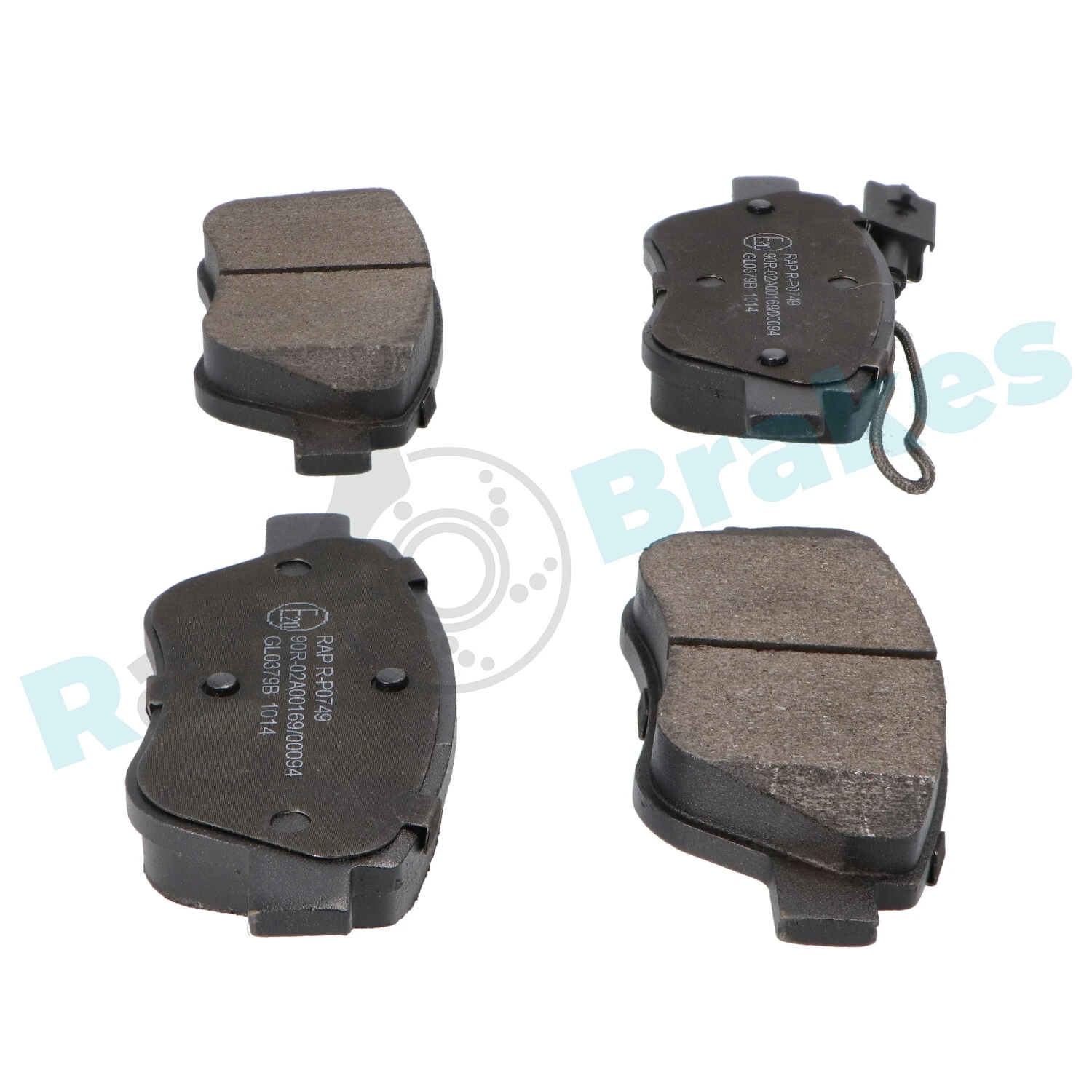 Brake Pad Set, disc brake R-P0749