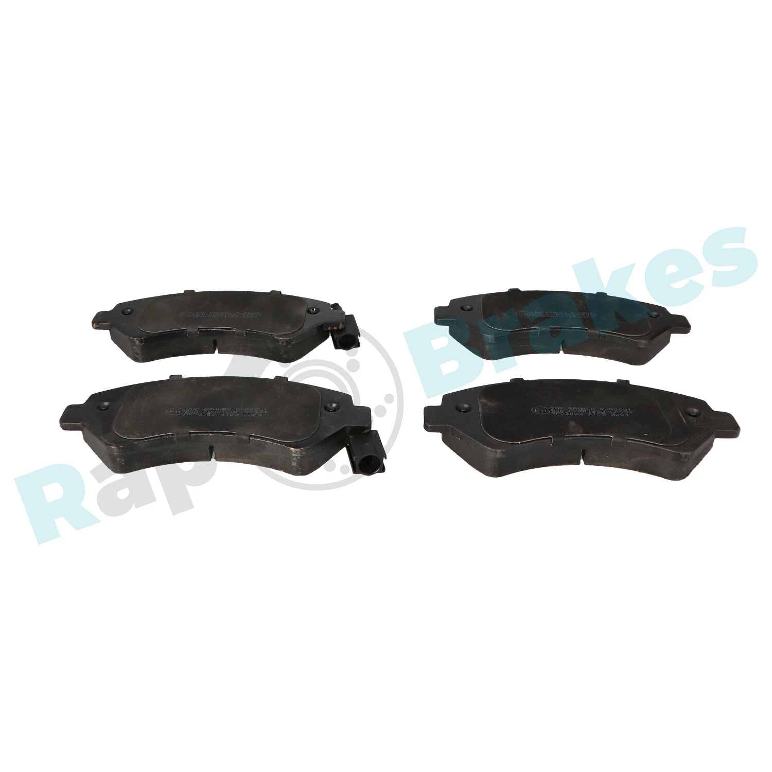 Brake Pad Set, disc brake R-P0891