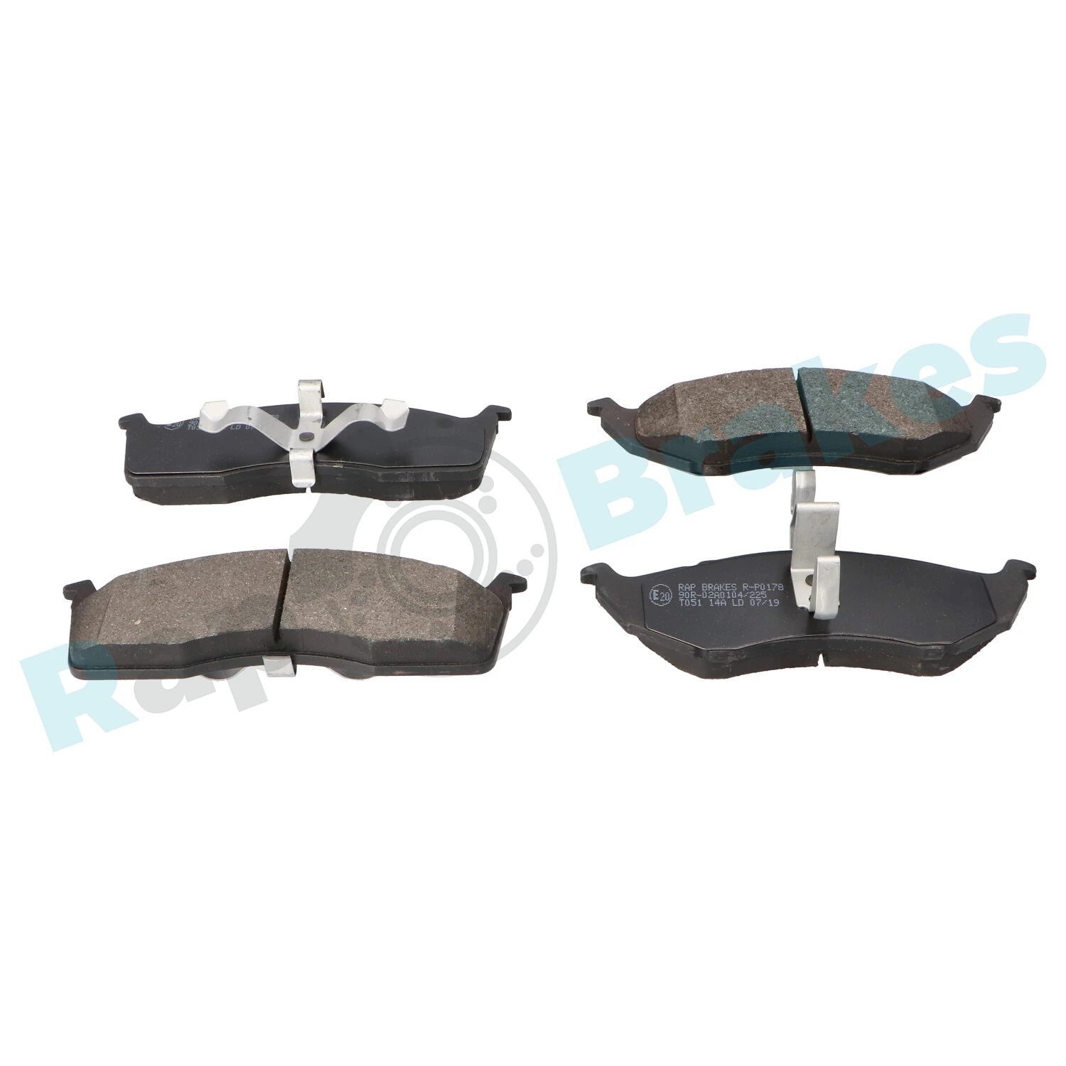 Brake Pad Set, disc brake R-P0178