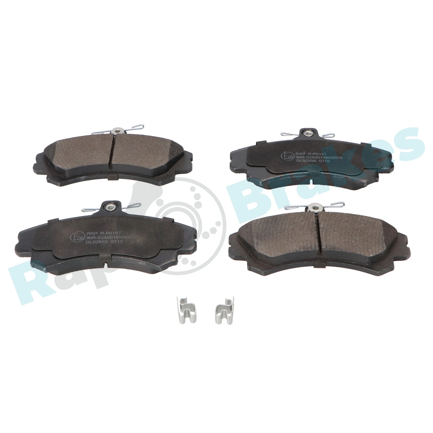 Brake Pad Set, disc brake R-P0157