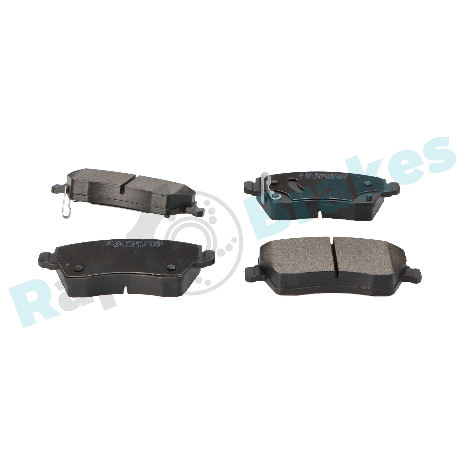 Brake Pad Set, disc brake R-P1319