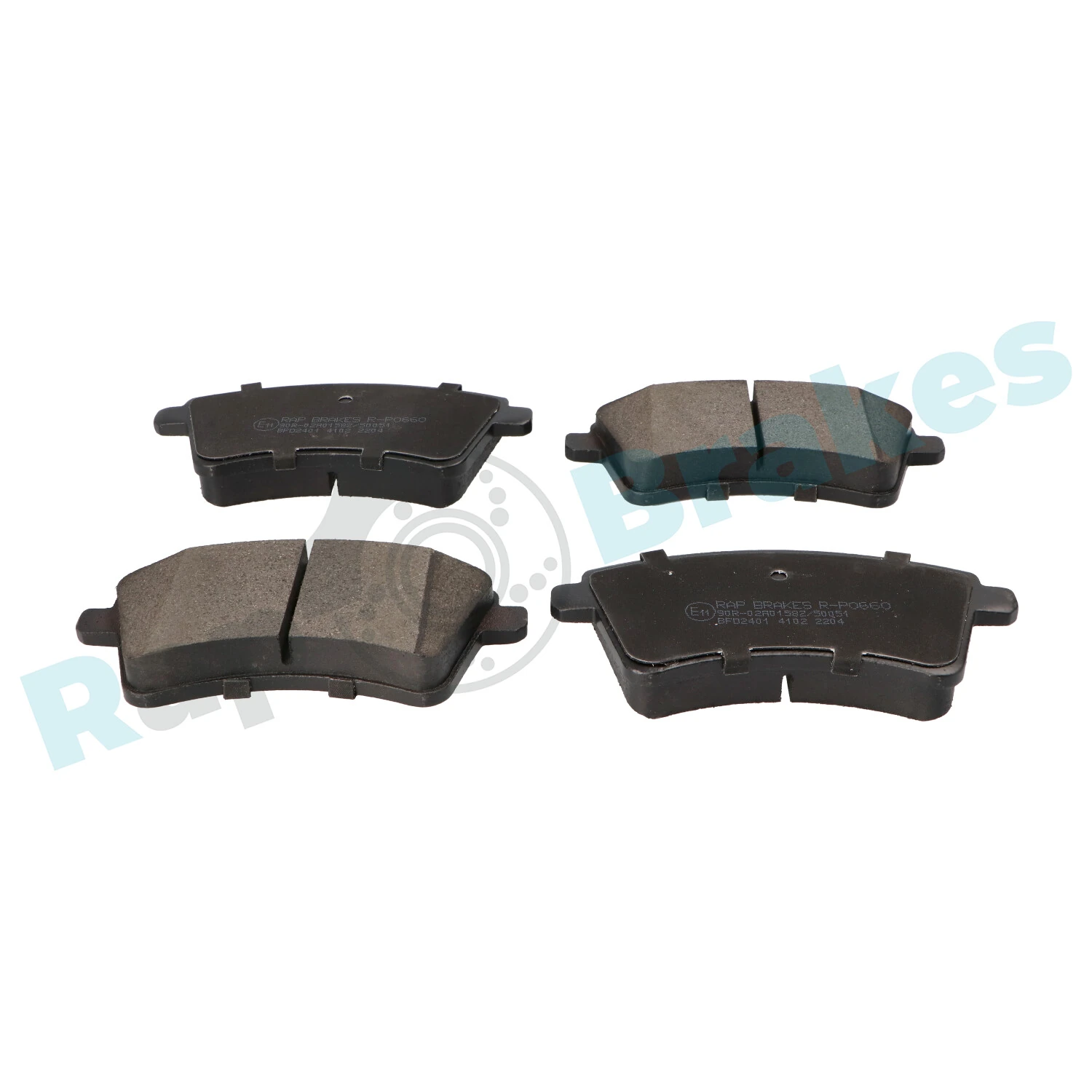 Brake Pad Set, disc brake R-P0660