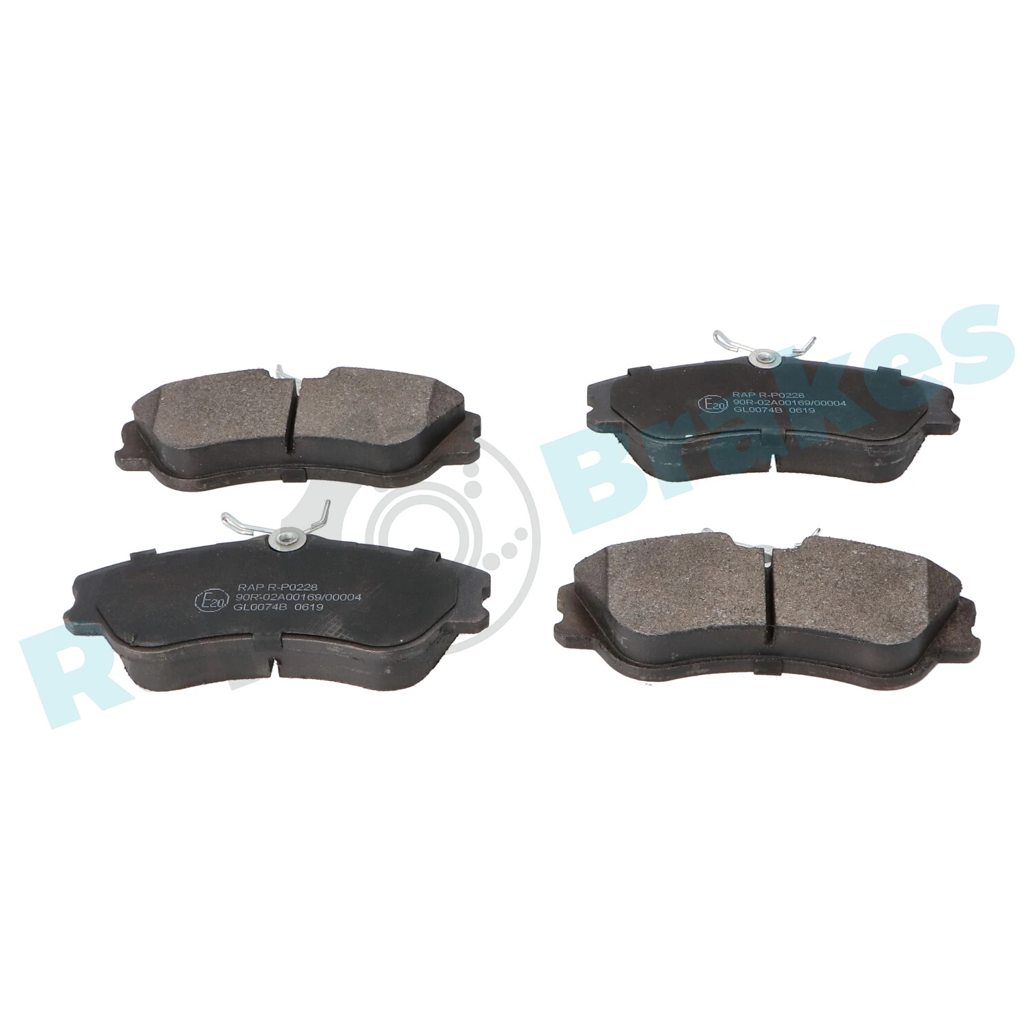 Brake Pad Set, disc brake R-P0228