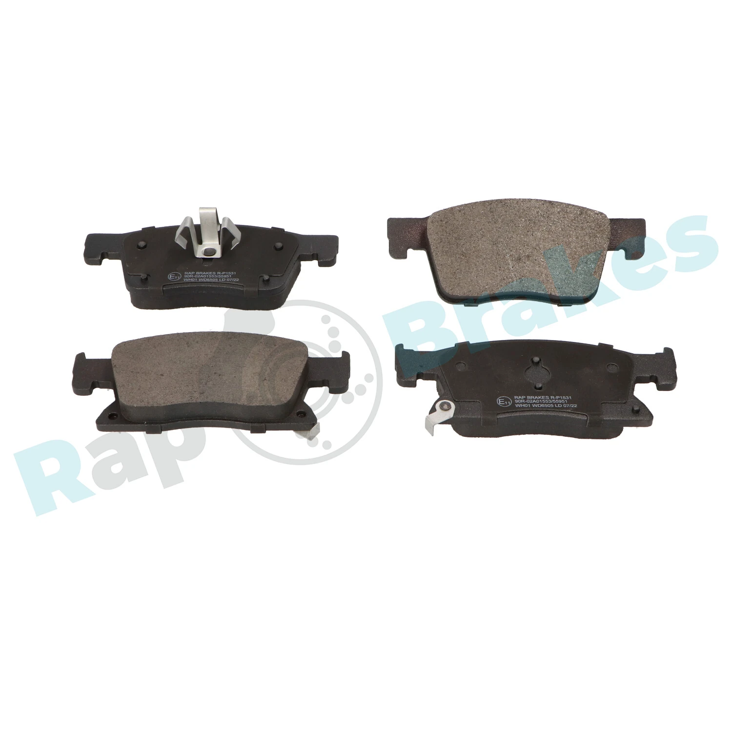 Brake Pad Set, disc brake R-P1531