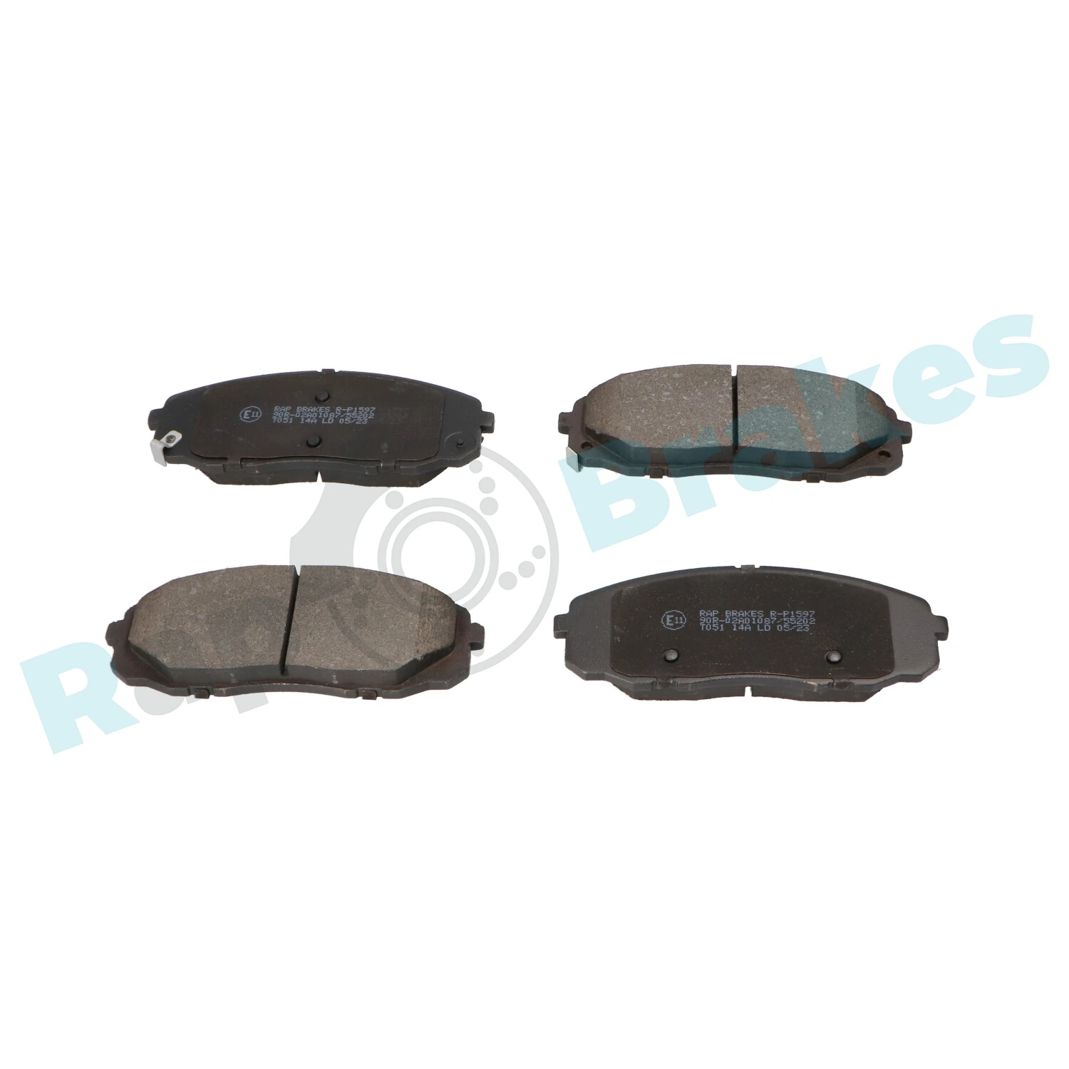 Brake Pad Set, disc brake R-P1597