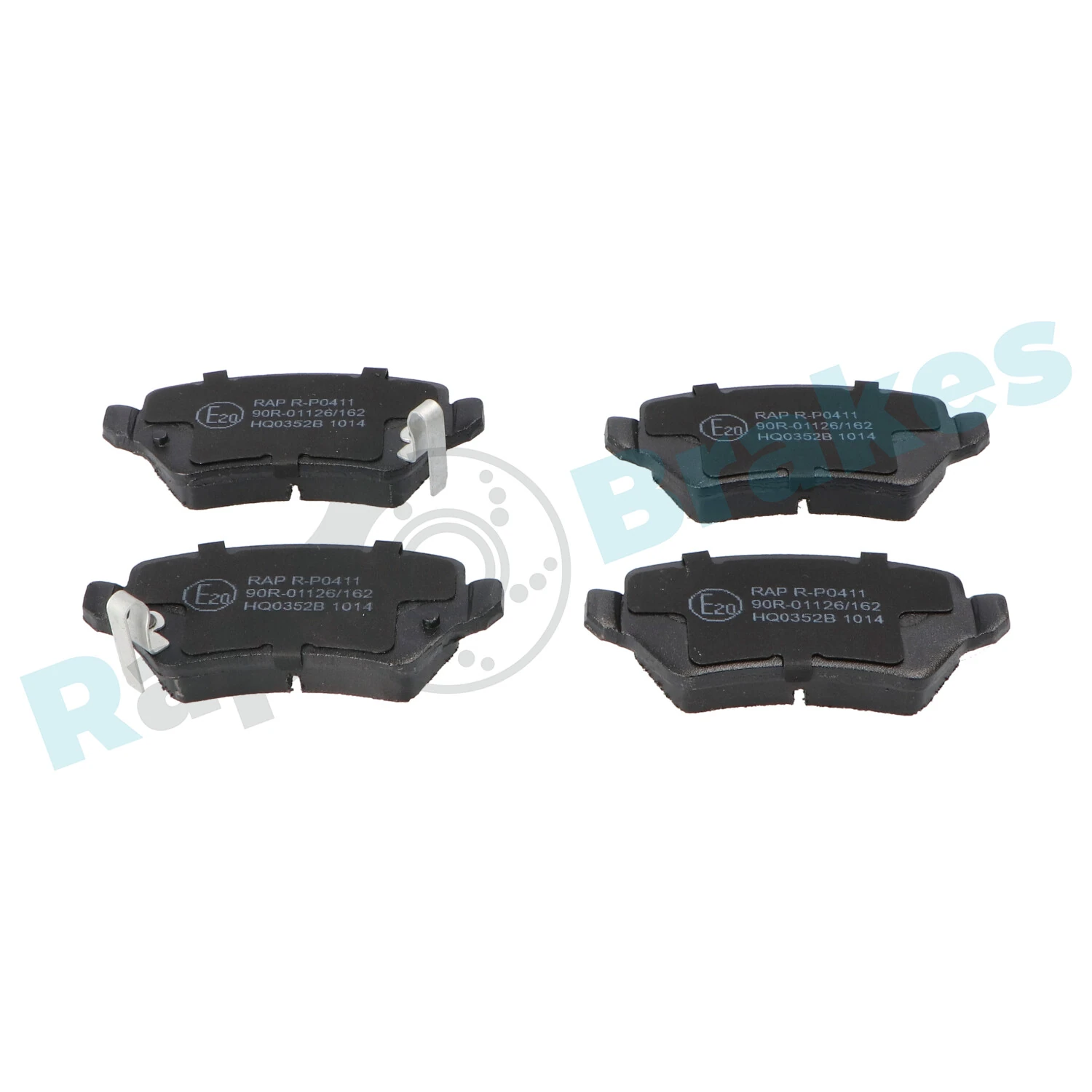 Brake Pad Set, disc brake R-P0411