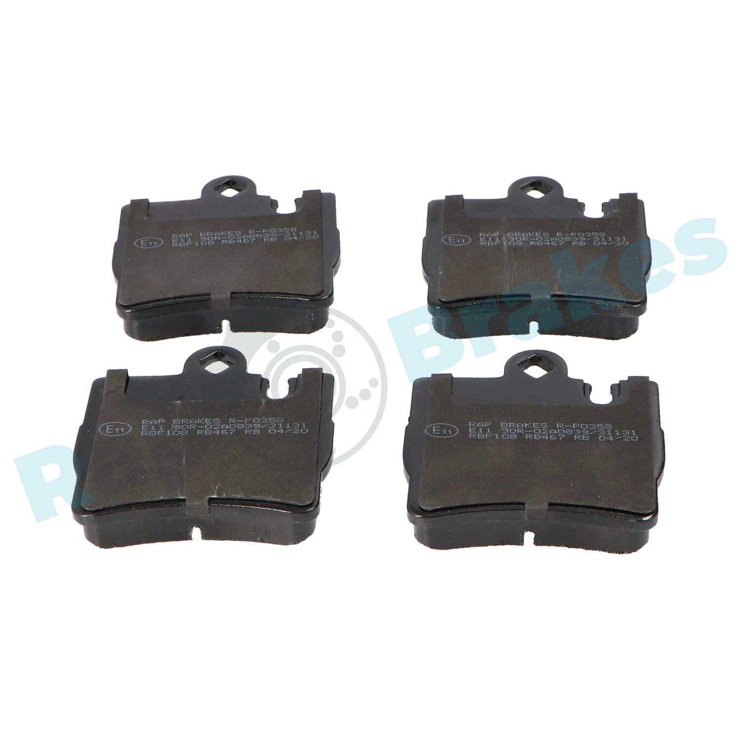 Brake Pad Set, disc brake R-P0358