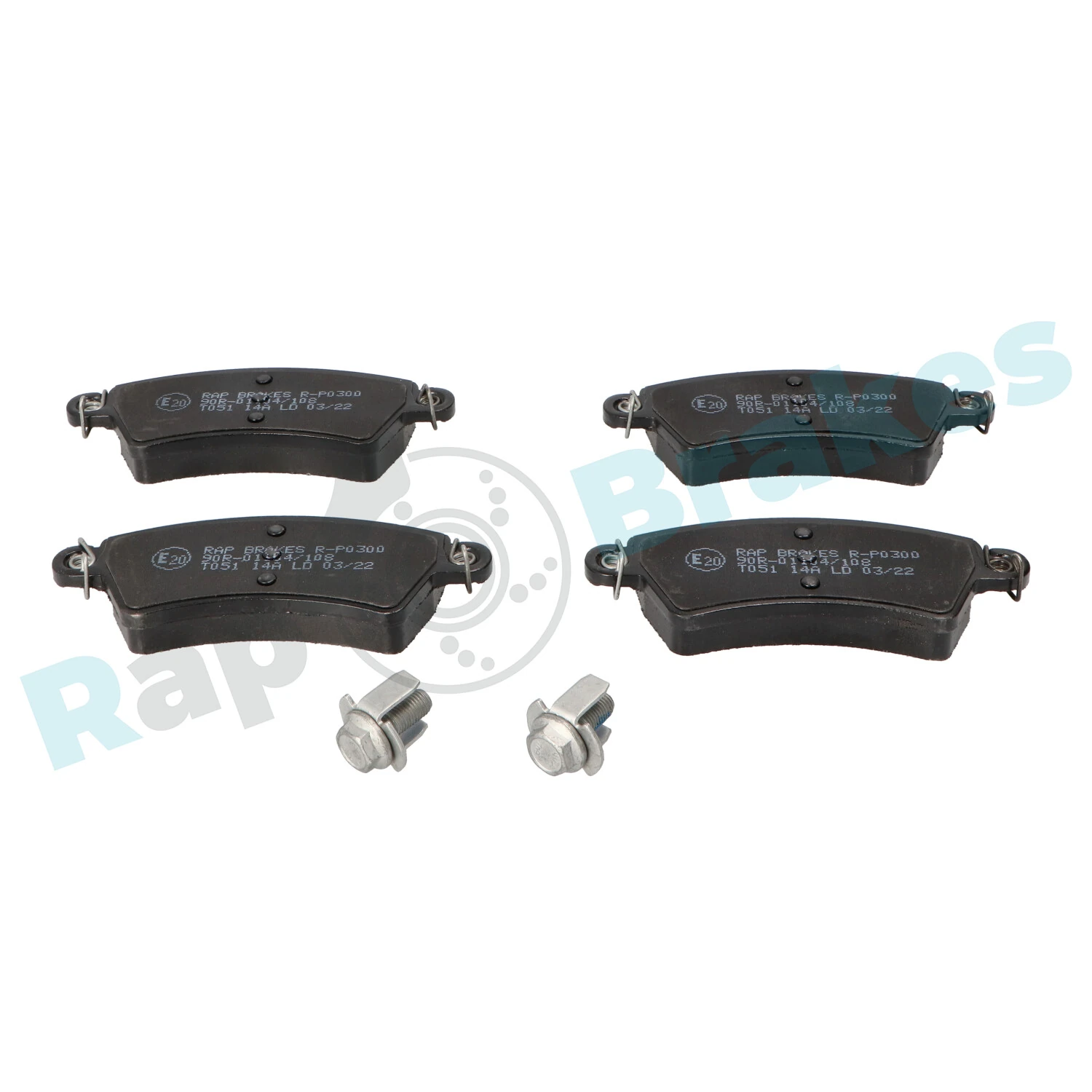 Brake Pad Set, disc brake R-P0300