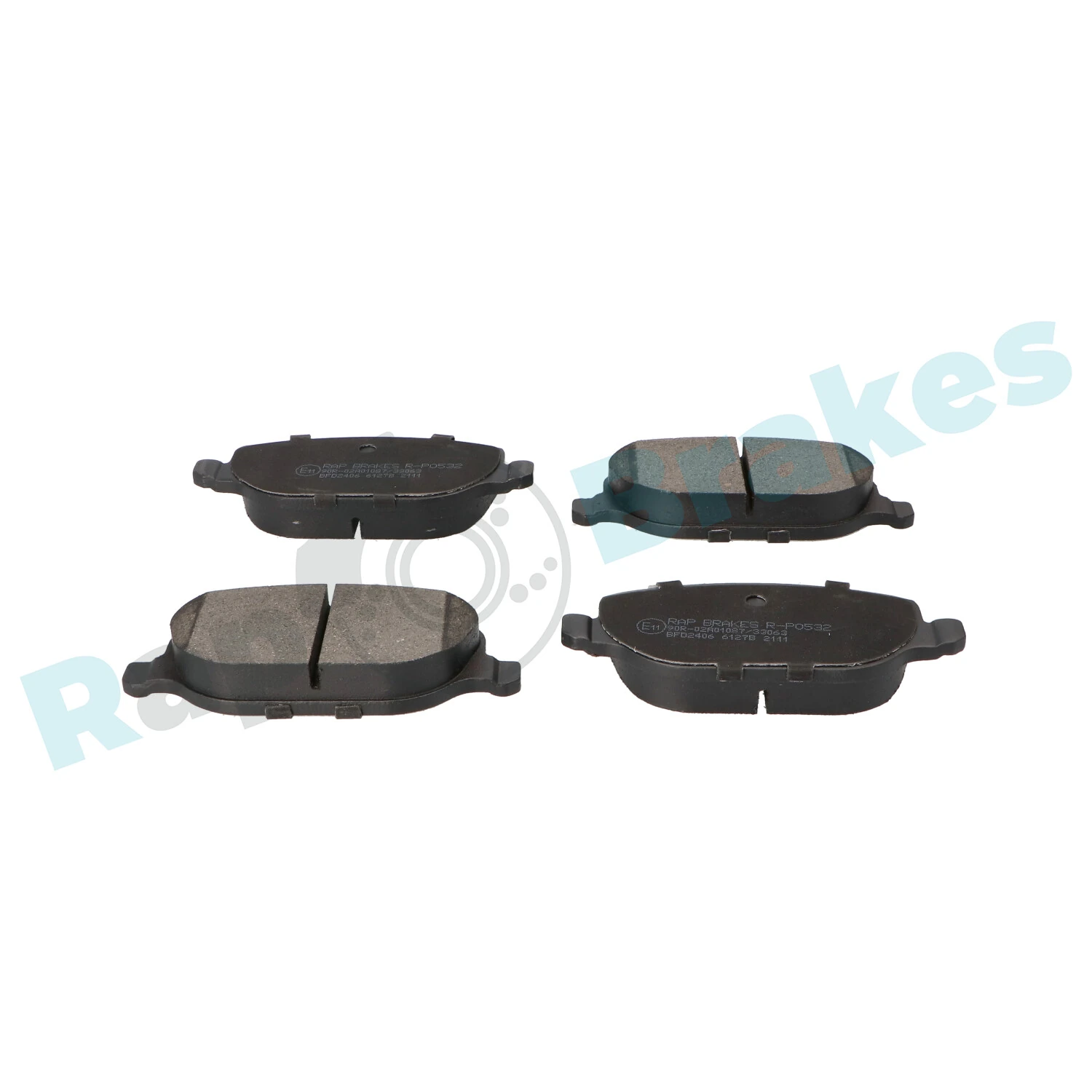 Brake Pad Set, disc brake R-P0532