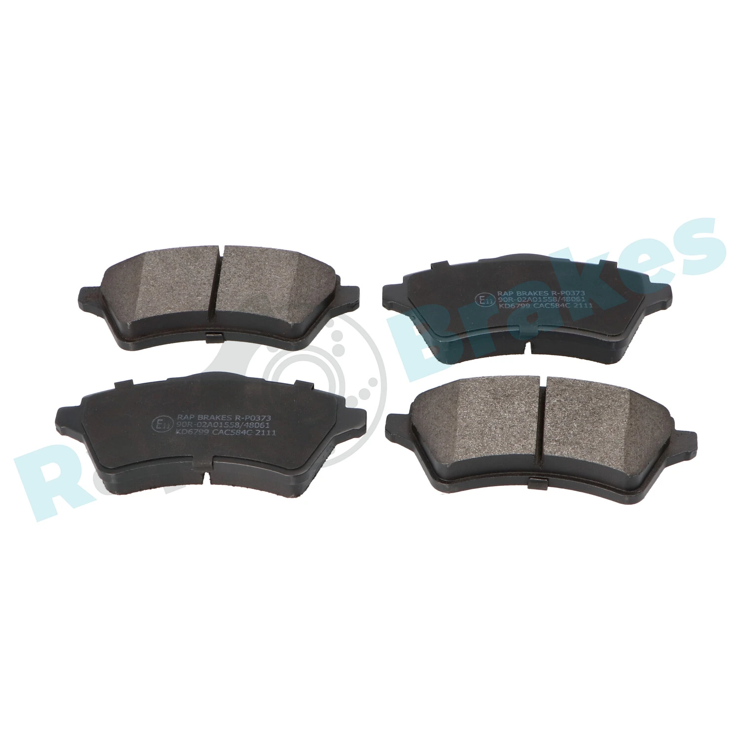Brake Pad Set, disc brake R-P0373