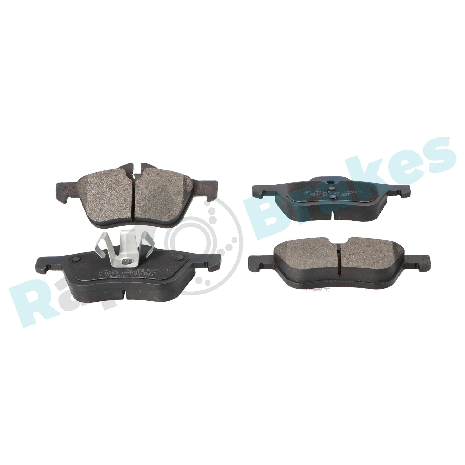 Brake Pad Set, disc brake R-P0376
